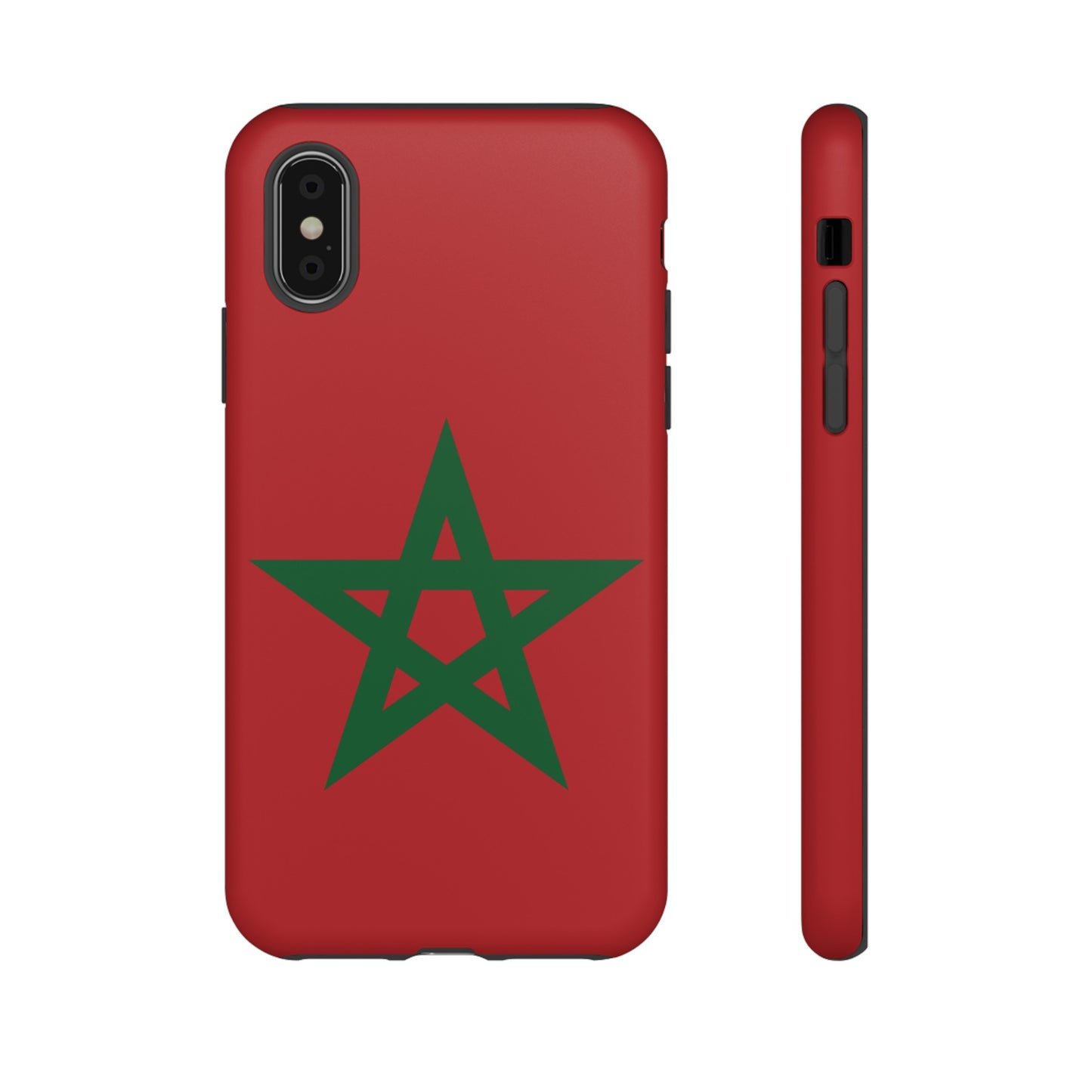 Morocco Flag Phone Case | iPhone 15 Plus/ Pro, 14, 13, 12| Google Pixel 7, Pro, 5| Samsung Galaxy S23 All Major Phone Models