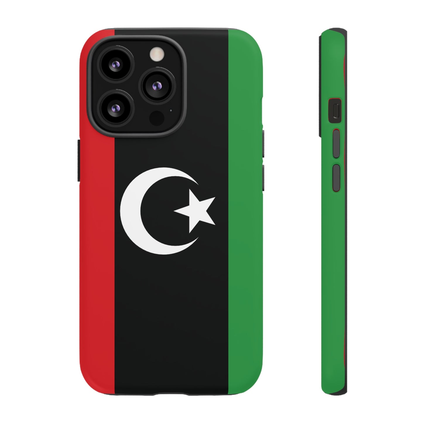 Libya Flag Phone Case | iPhone 15 Plus/ Pro, 14, 13, 12| Google Pixel 7, Pro, 5| Samsung Galaxy S23 All Major Phone Models