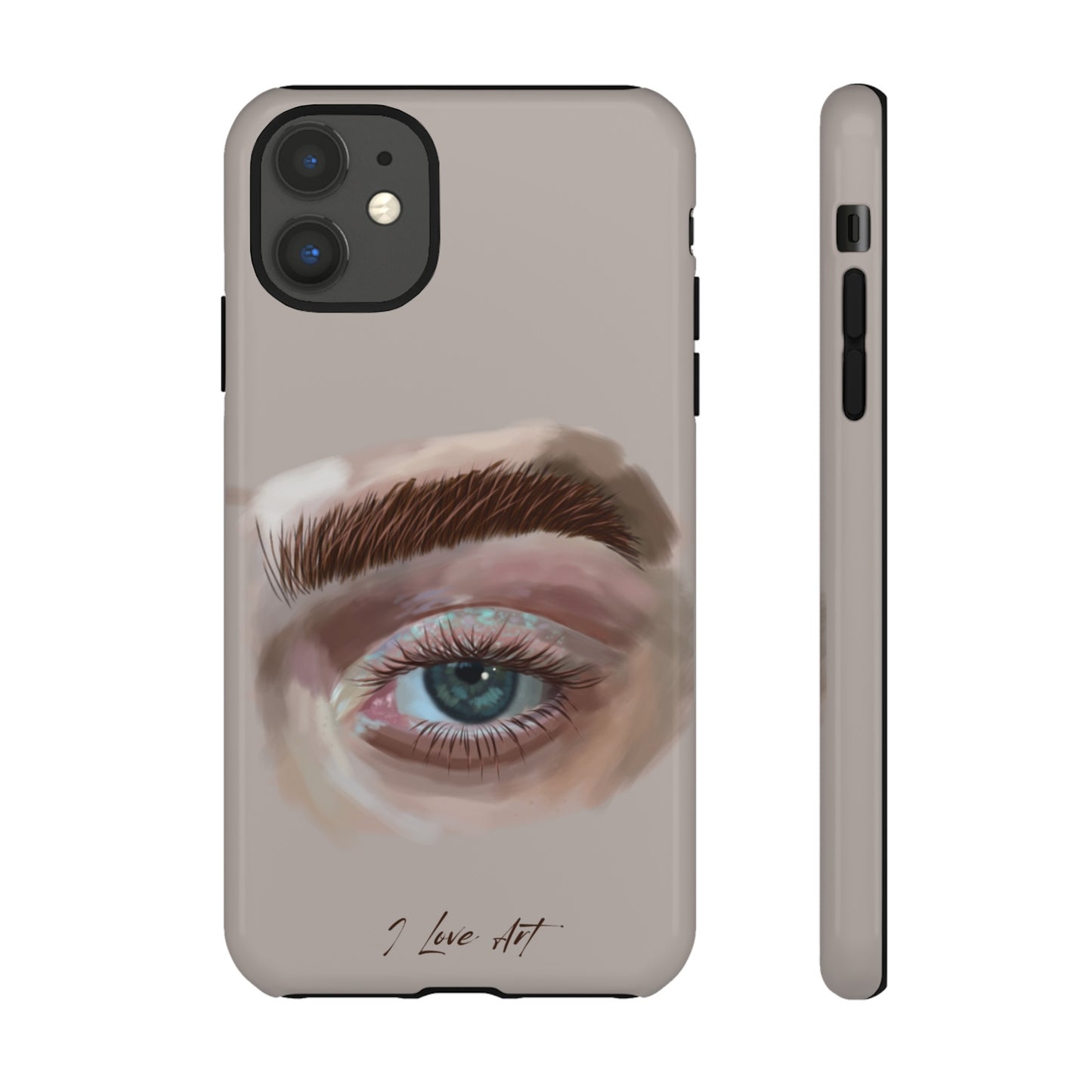 I Love Art Phone Case | iPhone 15 Plus/ Pro, 14, 13, 12| Google Pixel 7, Pro, 5| Samsung Galaxy S23 All Major Phone Models