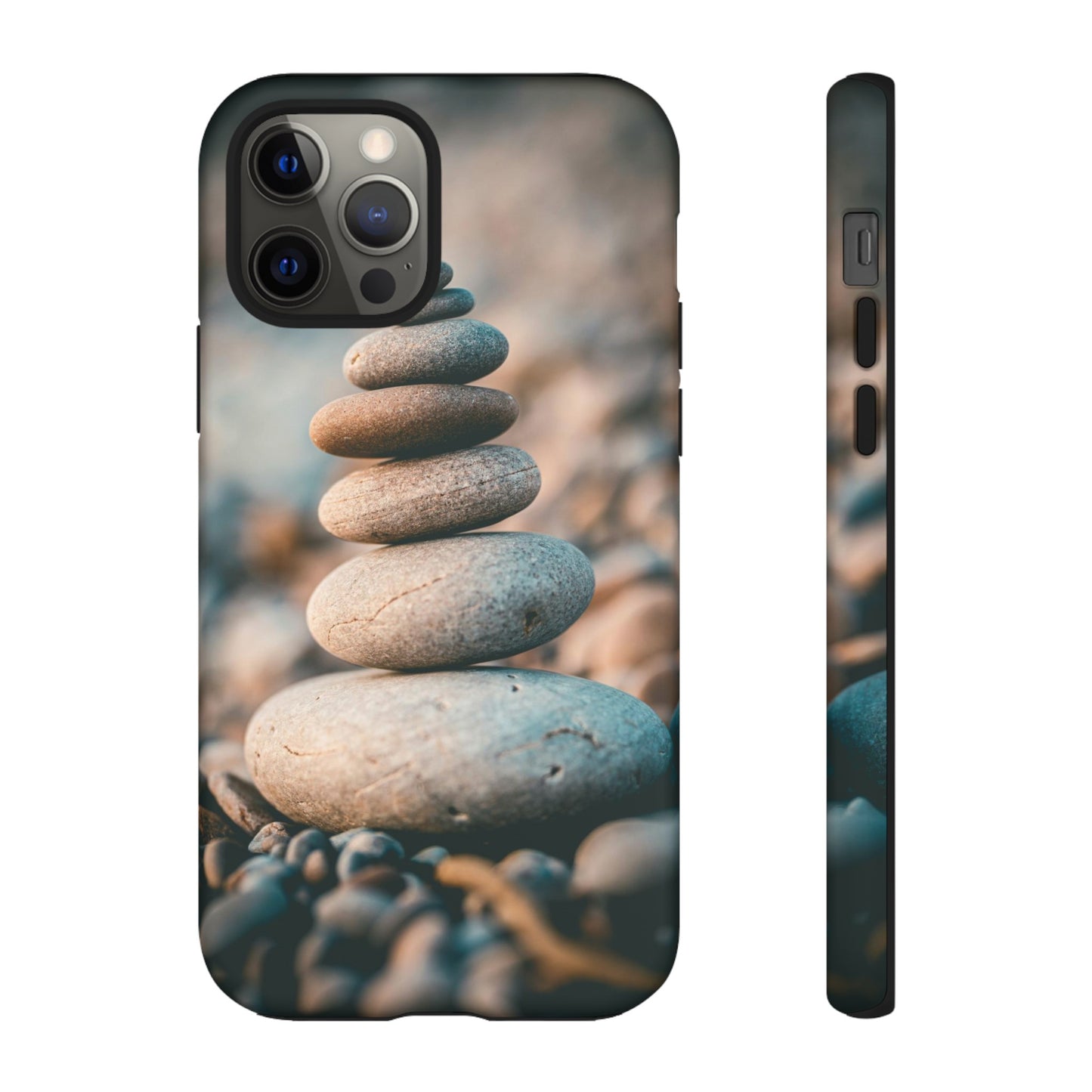 Rock Stack Wallpaper Phone Case | iPhone 15 Plus/ Pro, 14, 13, 12| Google Pixel 7, Pro, 5| Samsung Galaxy S23 All Major Phone Models