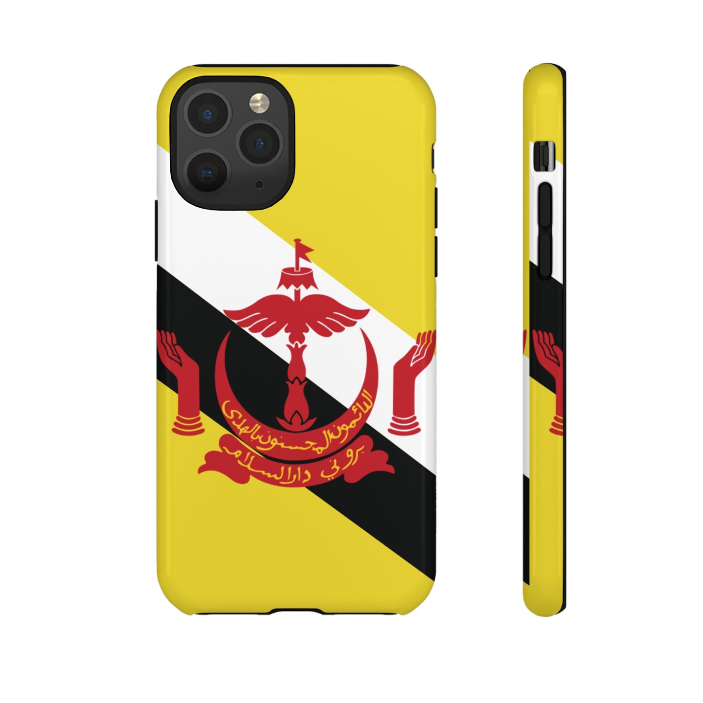 Brunei Flag Phone Case | iPhone 15 Plus/ Pro, 14, 13, 12| Google Pixel 7, Pro, 5| Samsung Galaxy S23 All Major Phone Models