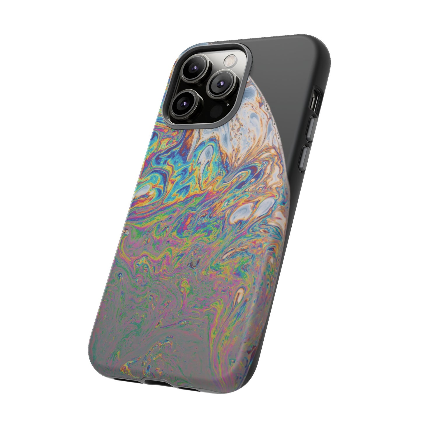 Rainbow Orb Wallpaper Phone Case | iPhone 15 Plus/ Pro, 14, 13, 12| Google Pixel 7, Pro, 5| Samsung Galaxy S23 All Major Phone Models