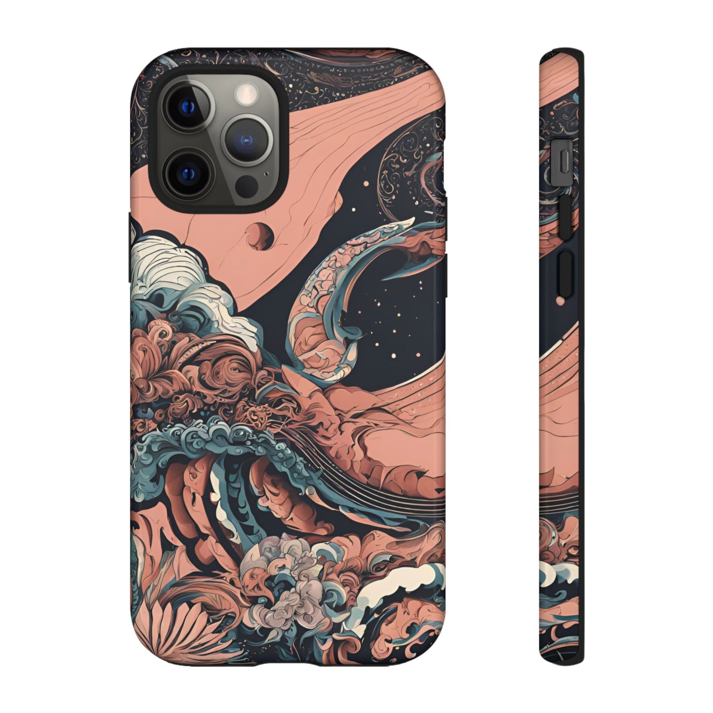 Abstract Landscape Phone Case| iPhone 15 Plus/ Pro, 14, 13, 12| Google Pixel 7, Pro, 5| Samsung Galaxy S23 All Major Phone Models