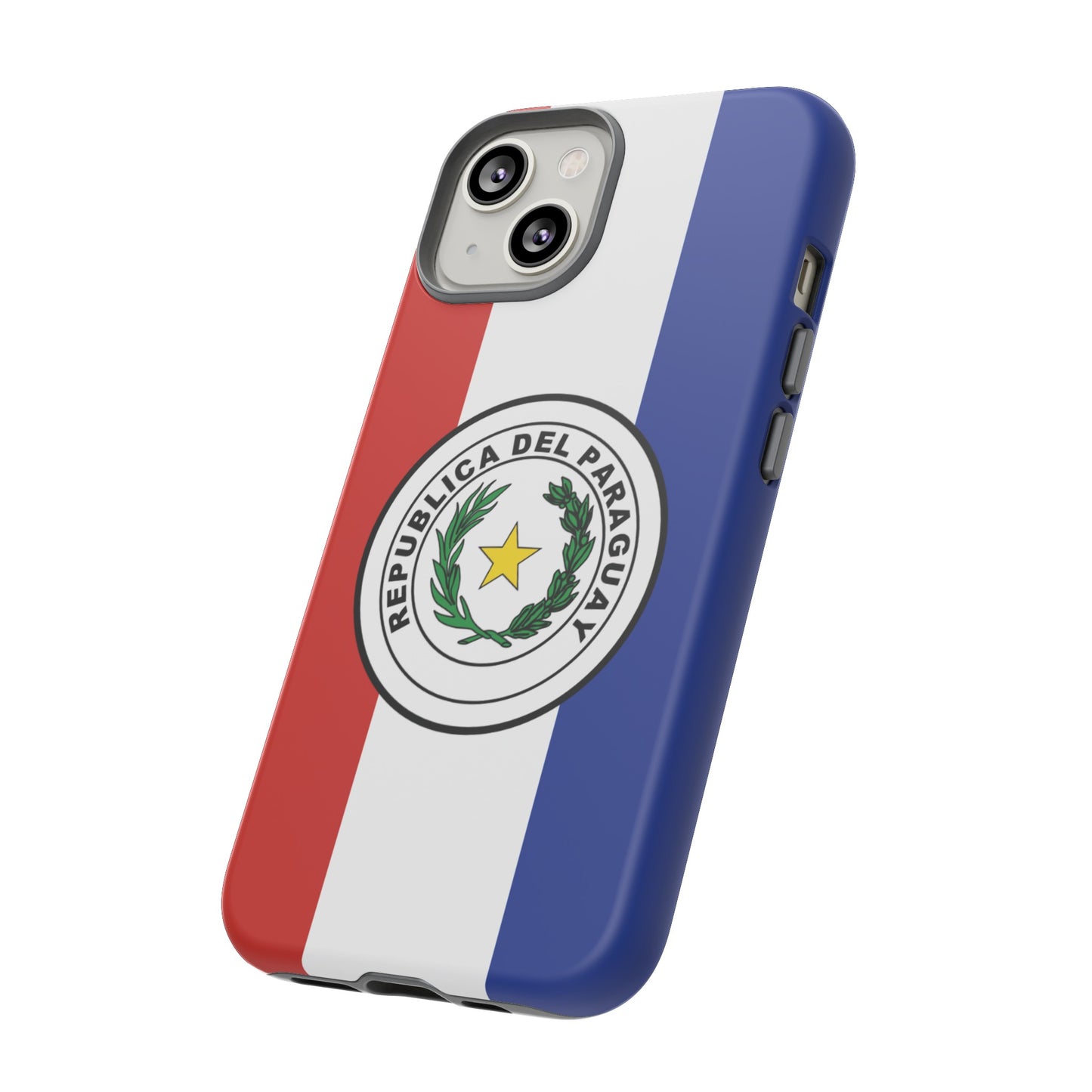 Paraguay Flag Phone Case | iPhone 15 Plus/ Pro, 14, 13, 12| Google Pixel 7, Pro, 5| Samsung Galaxy S23 All Major Phone Models