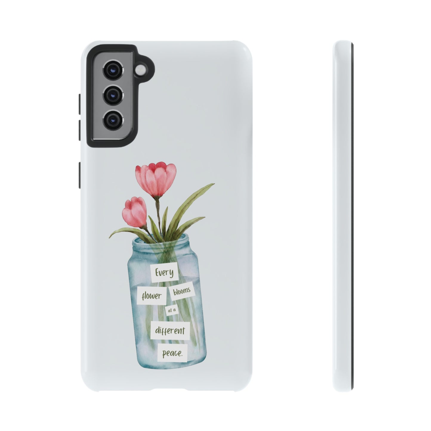 Flowers in a Jar Wallpaper Phone Case | iPhone 15 Plus/ Pro, 14, 13, 12| Google Pixel 7, Pro, 5| Samsung Galaxy S23 All Major Phone Models