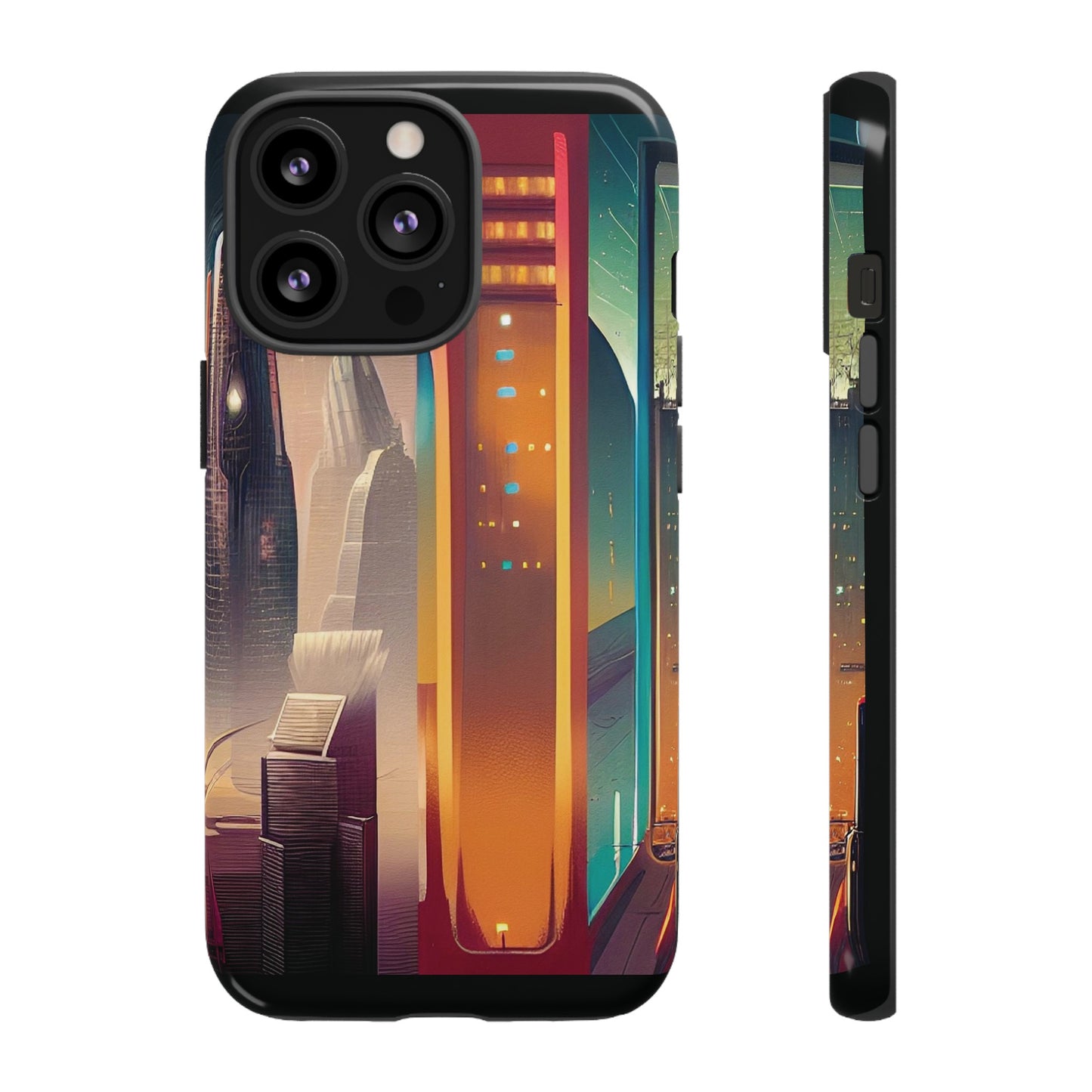 Sci-Fi  Buildings Wallpaper Phone Case | iPhone 15 Plus/ Pro, 14, 13, 12| Google Pixel 7, Pro, 5| Samsung Galaxy S23 All Major Phone Models