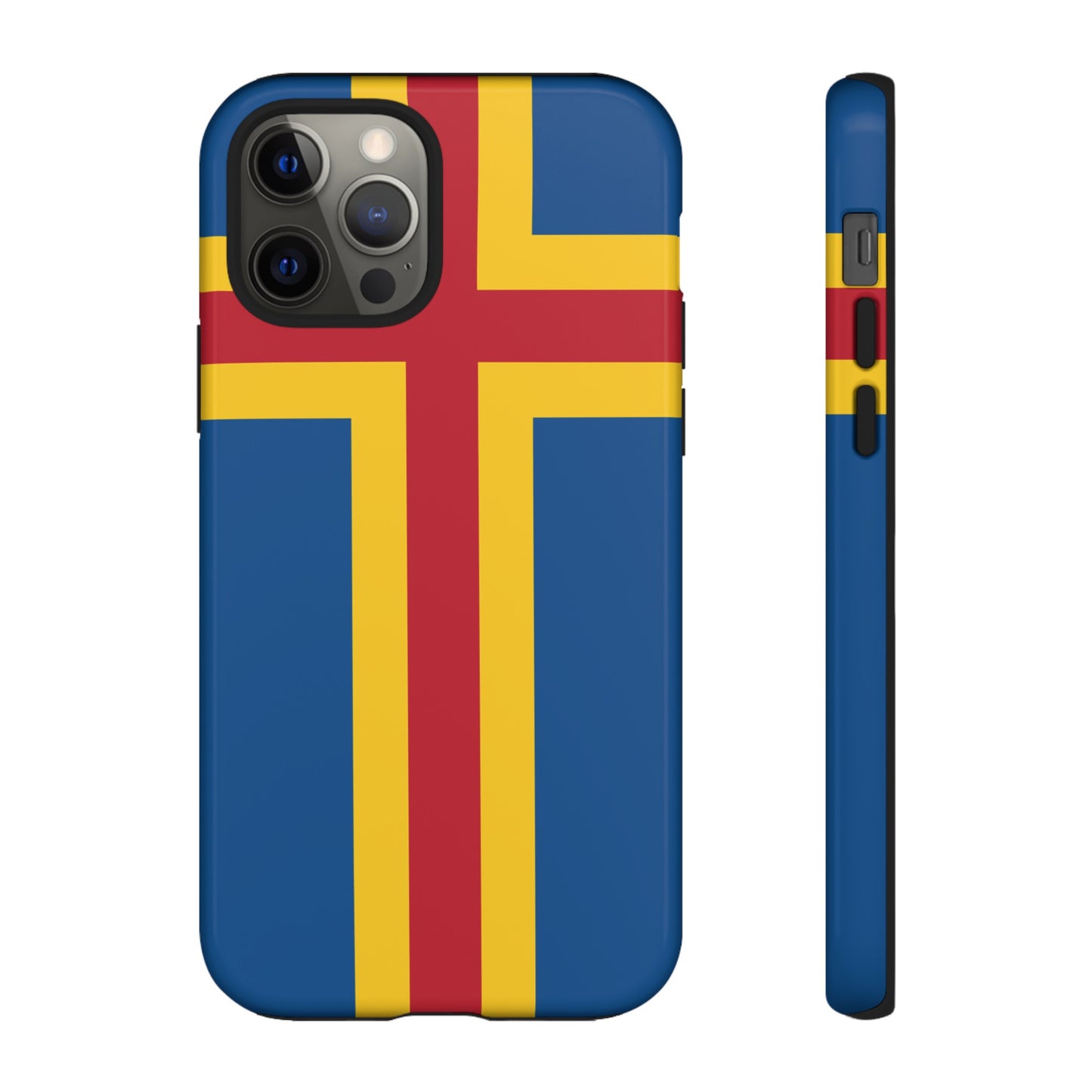 Aland Islands (Finland) Flag Phone Case | iPhone 15 Plus/ Pro, 14, 13, 12| Google Pixel 7, Pro, 5| Samsung Galaxy S23 All Major Phone Models