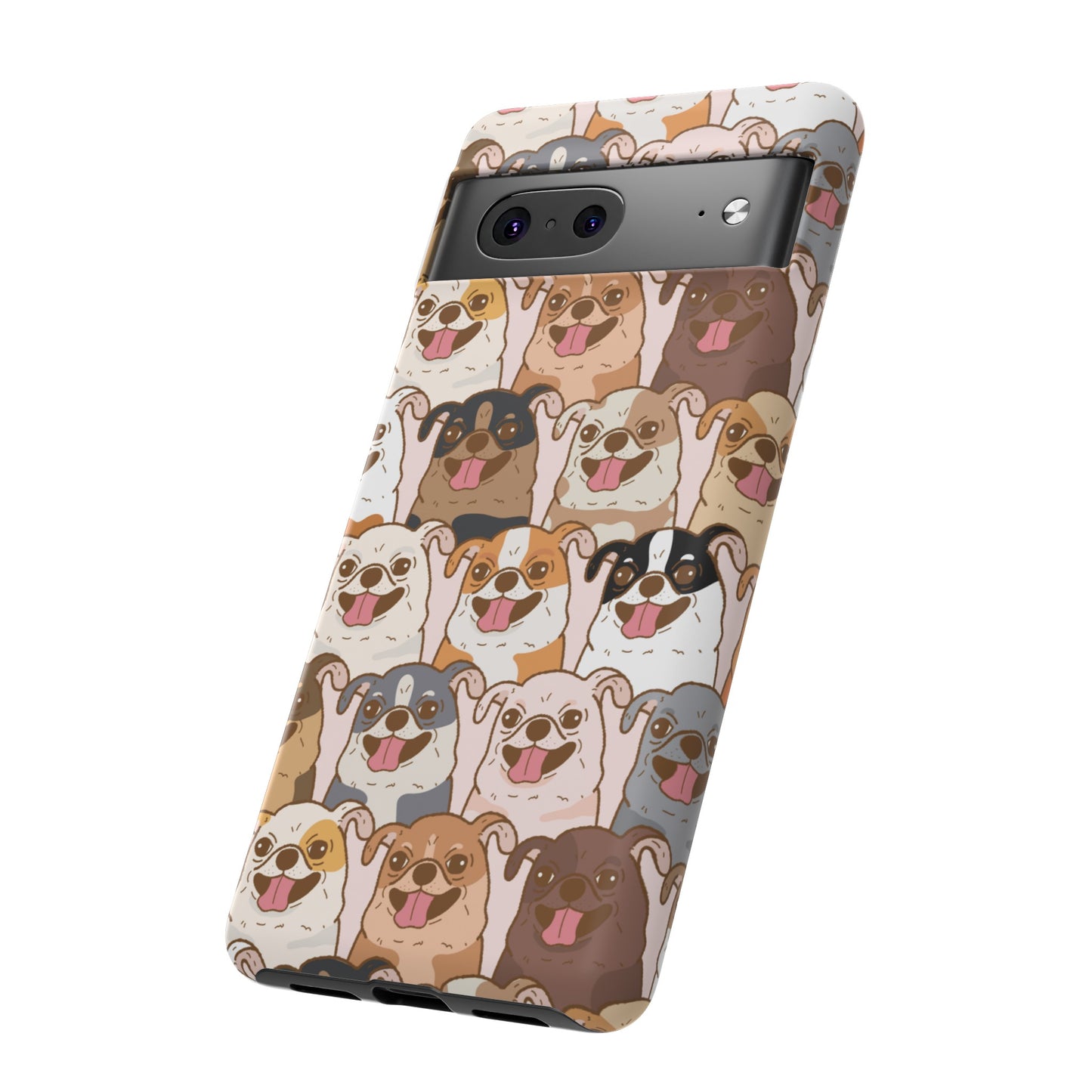 Dog Line Up Phone Case | iPhone 15 Plus/ Pro, 14, 13, 12| Google Pixel 7, Pro, 5| Samsung Galaxy S23 All Major Phone Models