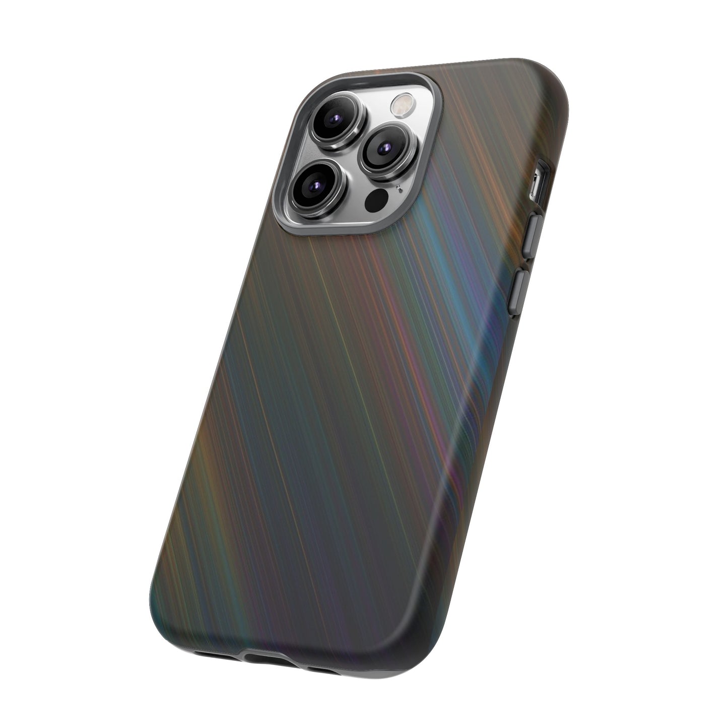 Slanted Rainbow Wallpaper Phone Case | iPhone 15 Plus/ Pro, 14, 13, 12| Google Pixel 7, Pro, 5| Samsung Galaxy S23 All Major Phone Models