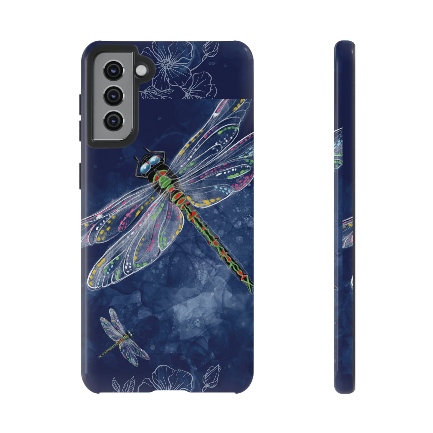 Dragonfly Wallpaper Phone Case | iPhone 15 Plus/ Pro, 14, 13, 12| Google Pixel 7, Pro, 5| Samsung Galaxy S23 All Major Phone Models