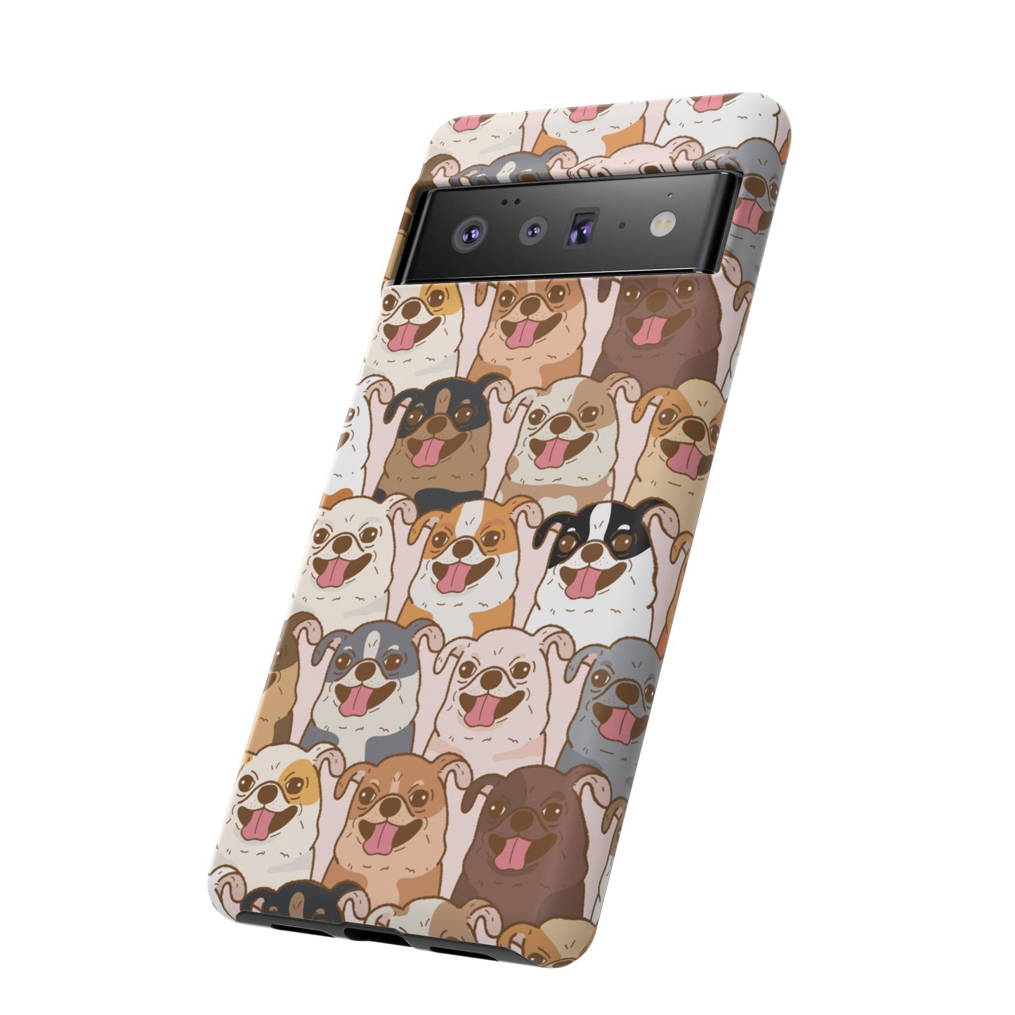 Dog Line Up Phone Case | iPhone 15 Plus/ Pro, 14, 13, 12| Google Pixel 7, Pro, 5| Samsung Galaxy S23 All Major Phone Models