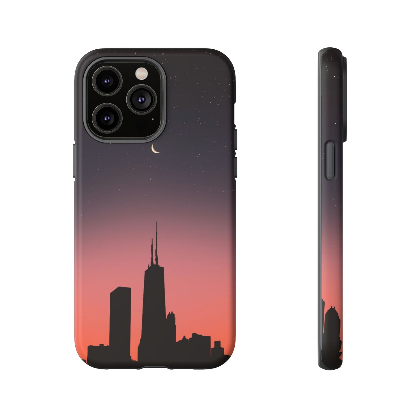 Chicago Skyline Wallpaper Phone Case | iPhone 15 Plus/ Pro, 14, 13, 12| Google Pixel 7, Pro, 5| Samsung Galaxy S23 All Major Phone Models