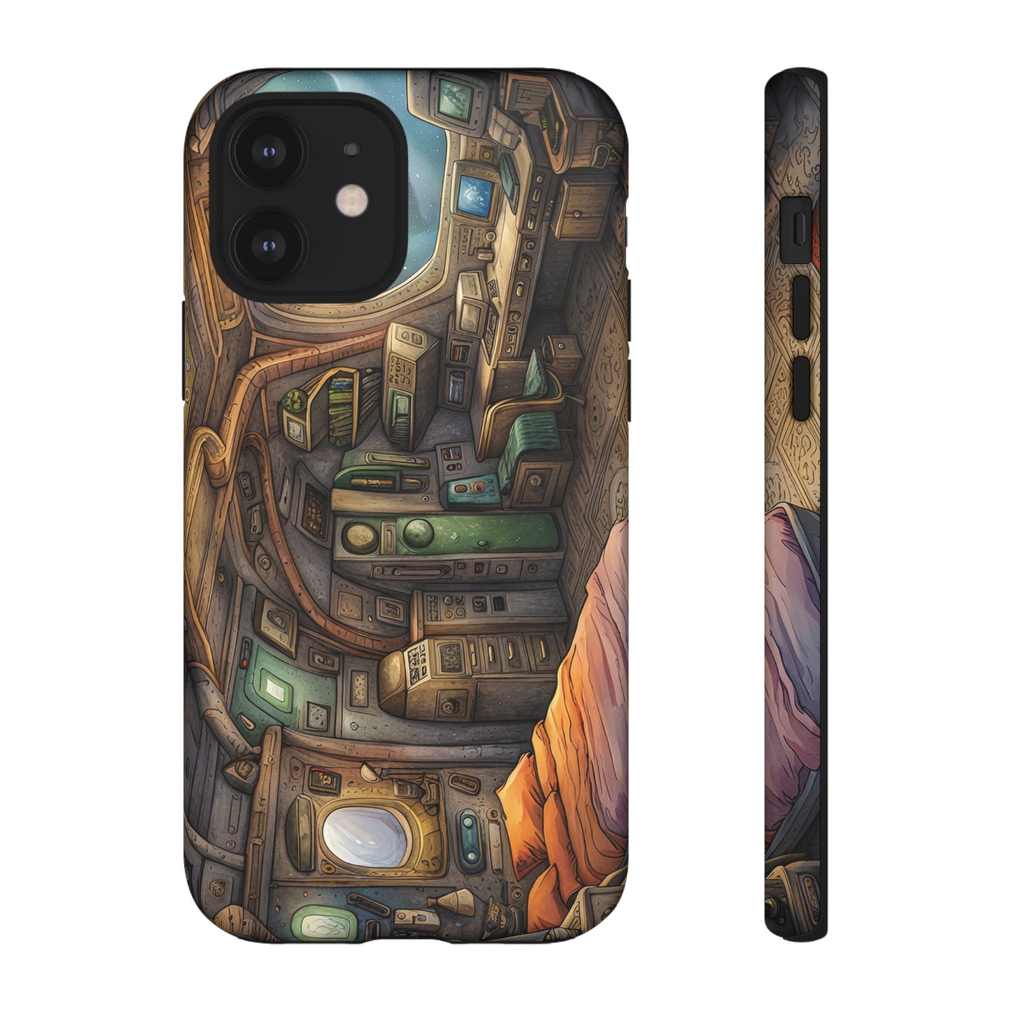 Cosy Spaceship Wallpaper Phone Case | iPhone 15 Plus/ Pro, 14, 13, 12| Google Pixel 7, Pro, 5| Samsung Galaxy S23 All Major Phone Models