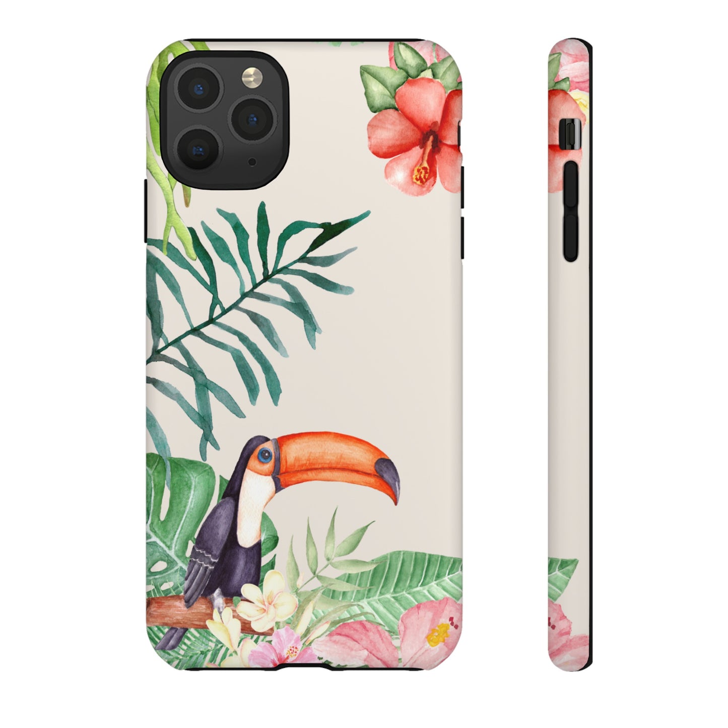 Tucan Wallpaper Phone Case | iPhone 15 Plus/ Pro, 14, 13, 12| Google Pixel 7, Pro, 5| Samsung Galaxy S23 All Major Phone Models