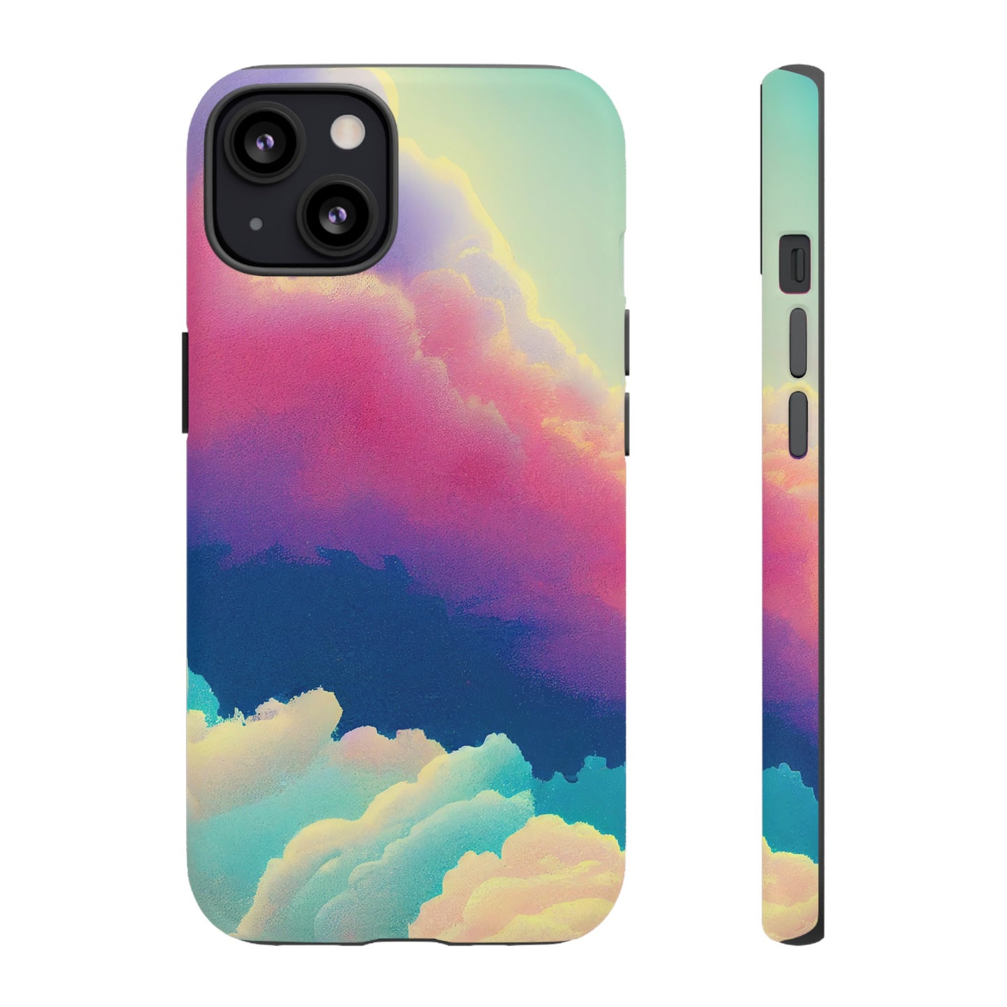 Colourful Clouds Wallpaper Phone Case | iPhone 15 Plus/ Pro, 14, 13, 12| Google Pixel 7, Pro, 5| Samsung Galaxy S23 All Major Phone Models