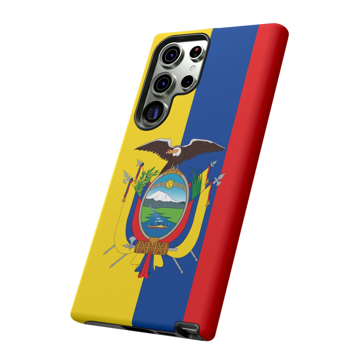 Ecuador Flag Phone Case | iPhone 15 Plus/ Pro, 14, 13, 12| Google Pixel 7, Pro, 5| Samsung Galaxy S23 All Major Phone Models