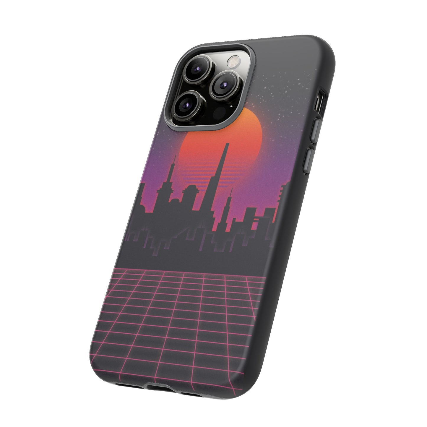 Retro City Phone Case | iPhone 15 Plus/ Pro, 14, 13, 12| Google Pixel 7, Pro, 5| Samsung Galaxy S23 All Major Phone Models