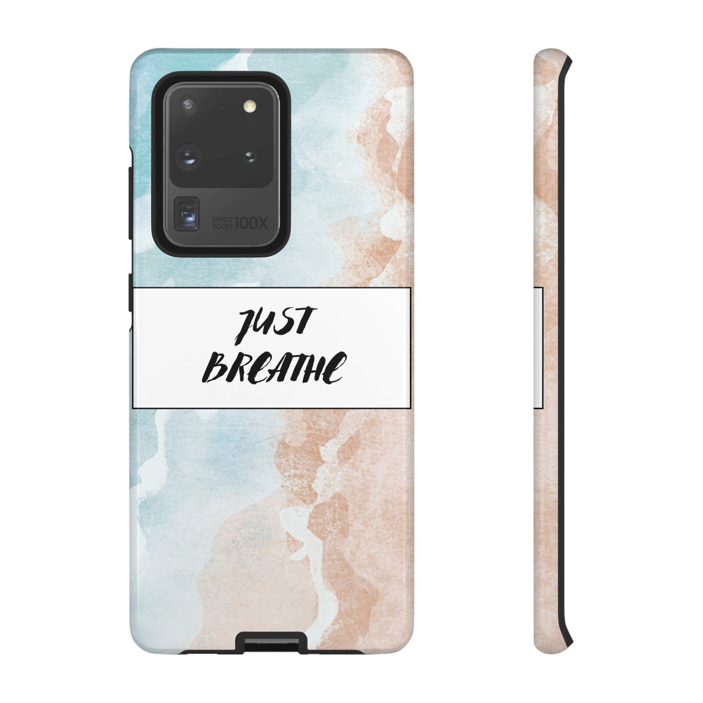 Just Breathe Phone Case | iPhone 15 Plus/ Pro, 14, 13, 12| Google Pixel 7, Pro, 5| Samsung Galaxy S23 All Major Phone Models