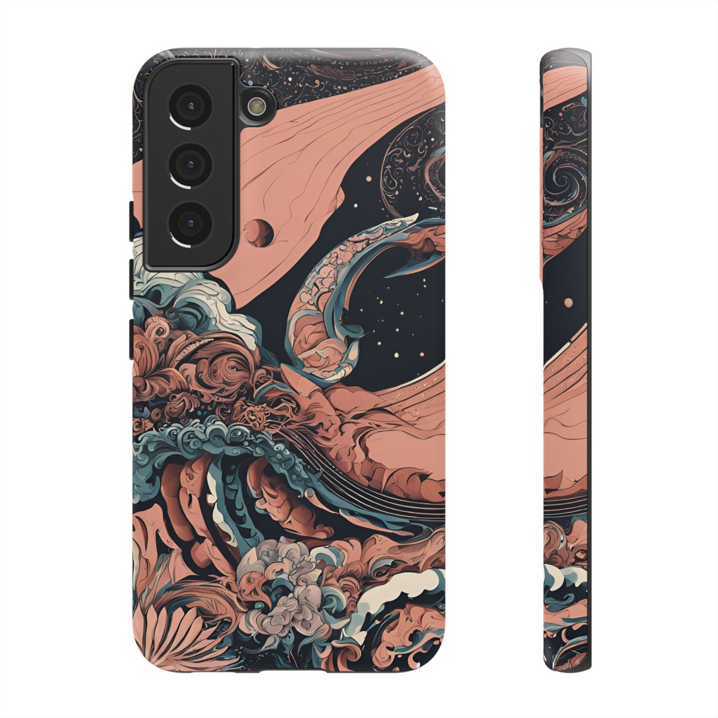 Abstract Landscape Phone Case| iPhone 15 Plus/ Pro, 14, 13, 12| Google Pixel 7, Pro, 5| Samsung Galaxy S23 All Major Phone Models