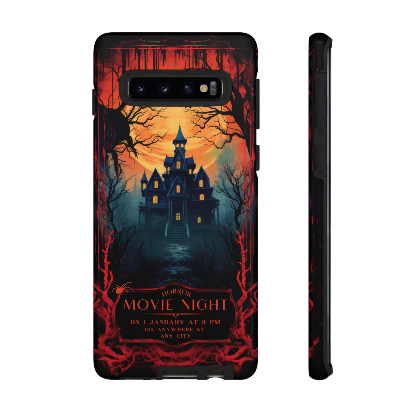 Horror Movie Night Phone Case | iPhone 15 Plus/ Pro, 14, 13, 12| Google Pixel 7, Pro, 5| Samsung Galaxy S23 All Major Phone Models