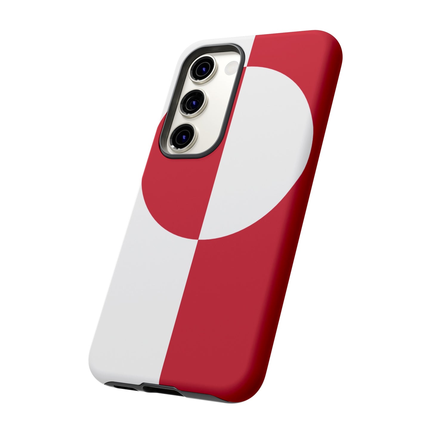 Greenland (Denmark) Flag Phone Case | iPhone 15 Plus/ Pro, 14, 13, 12| Google Pixel 7, Pro, 5| Samsung Galaxy S23 All Major Phone Models