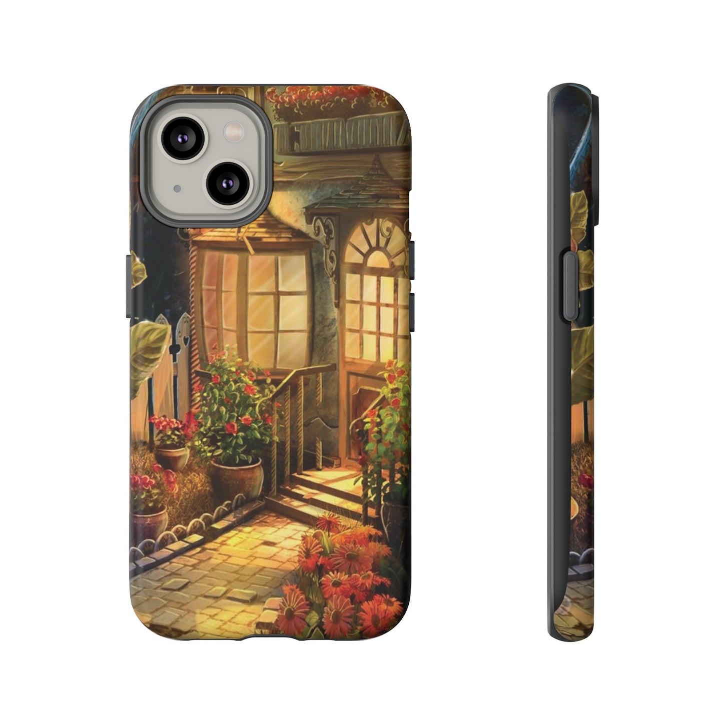 Cottage Garden Wallpaper Phone Case | iPhone 15 Plus/ Pro, 14, 13, 12| Google Pixel 7, Pro, 5| Samsung Galaxy S23 All Major Phone Models