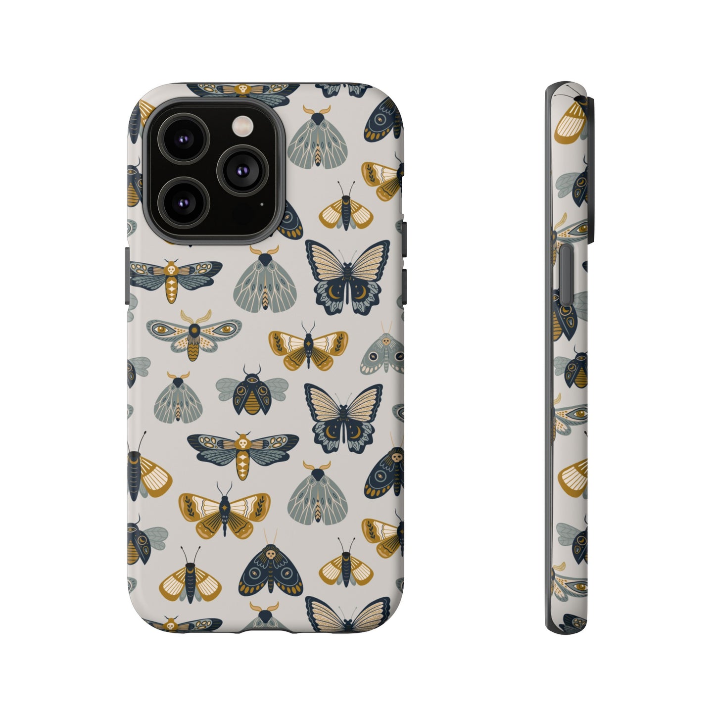 Butterfly and Moth Wallpaper Phone Case | iPhone 15 Plus/ Pro, 14, 13, 12| Google Pixel 7, Pro, 5| Samsung Galaxy S23 All Major Phone Models