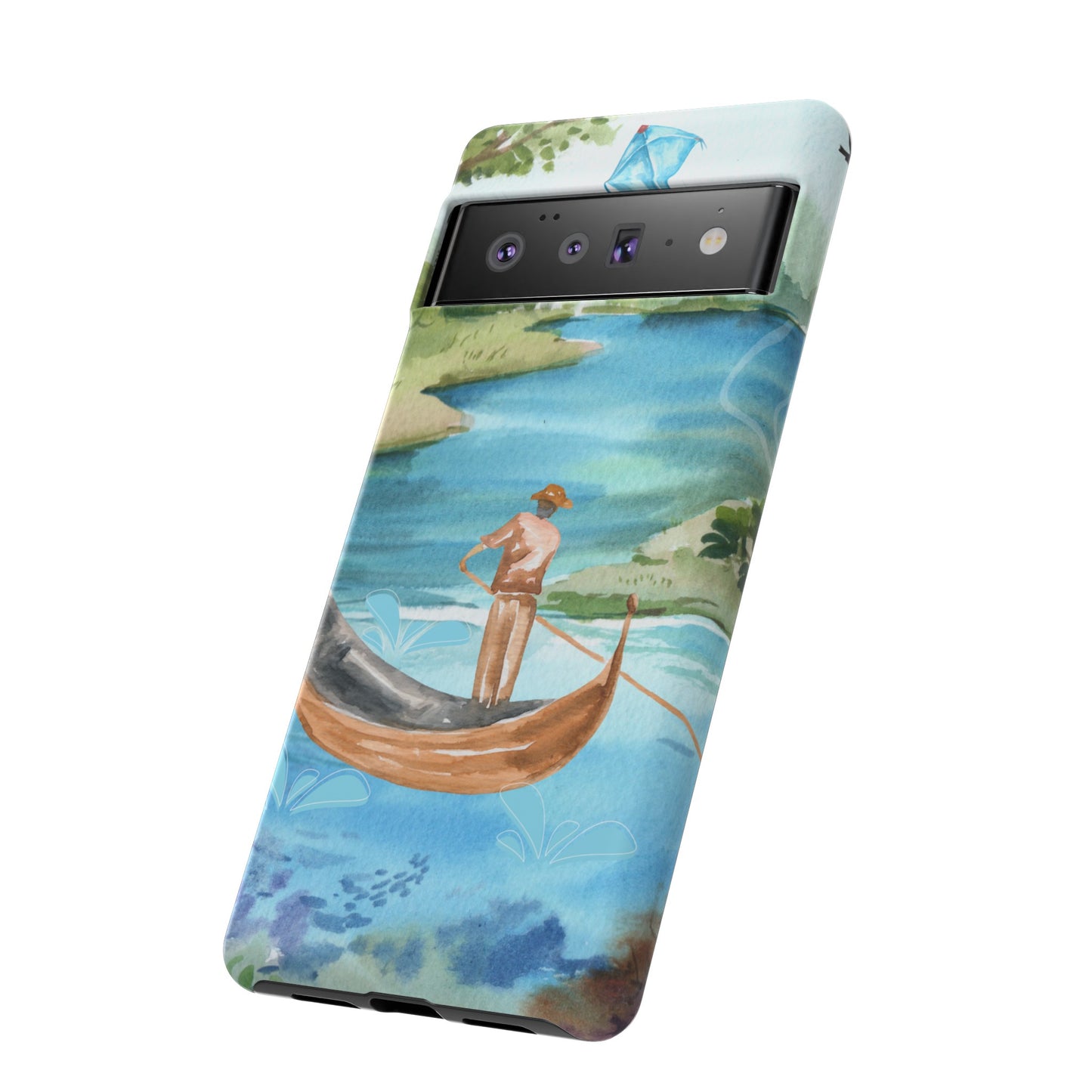 Boat Escape Phone Case | iPhone 15 Plus/ Pro, 14, 13, 12| Google Pixel 7, Pro, 5| Samsung Galaxy S23 All Major Phone Models