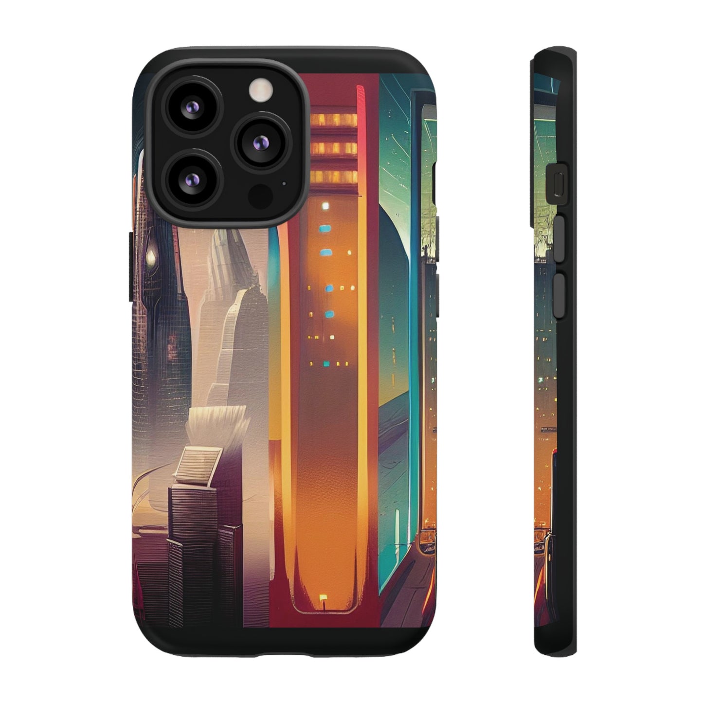 Sci-Fi  Buildings Wallpaper Phone Case | iPhone 15 Plus/ Pro, 14, 13, 12| Google Pixel 7, Pro, 5| Samsung Galaxy S23 All Major Phone Models