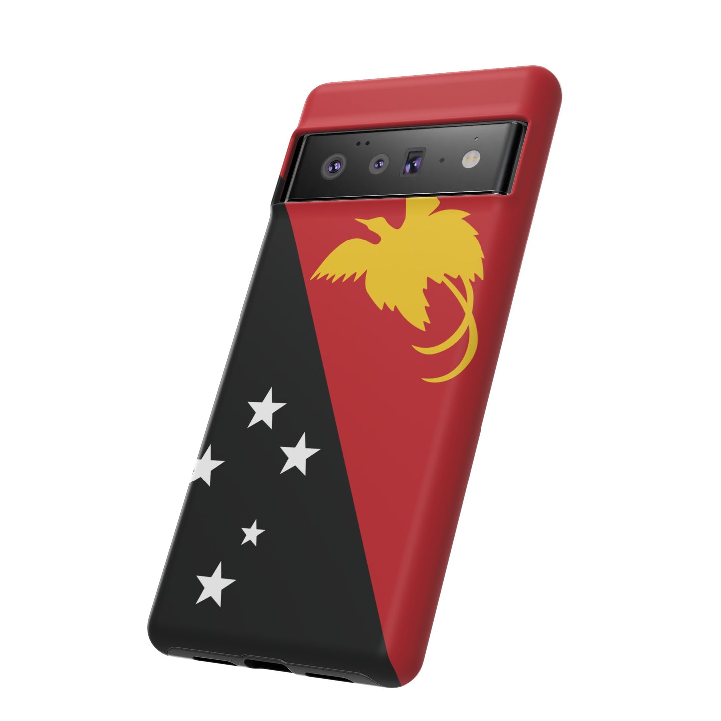 Papa New Guinea Flag Phone Case | iPhone 15 Plus/ Pro, 14, 13, 12| Google Pixel 7, Pro, 5| Samsung Galaxy S23 All Major Phone Models