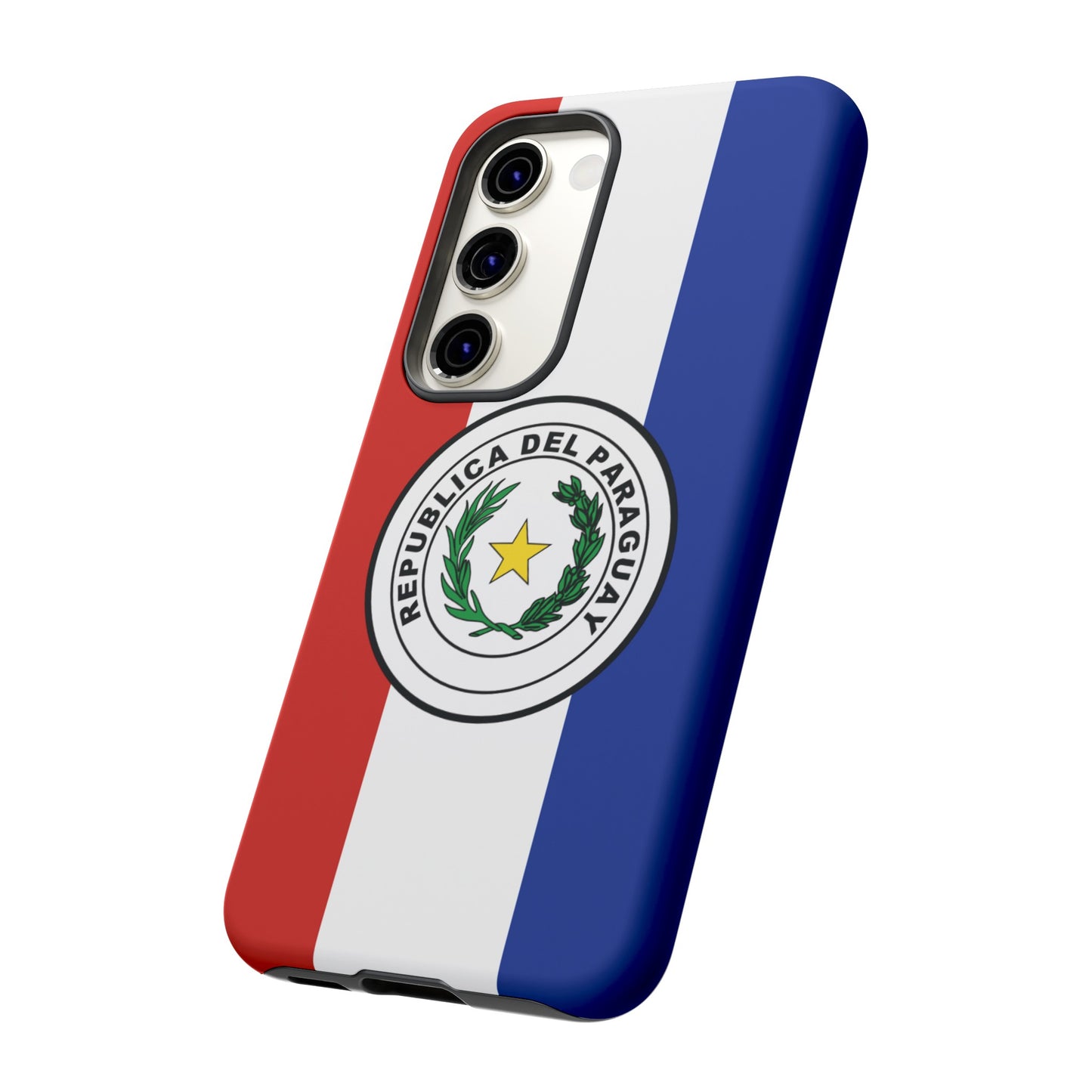 Paraguay Flag Phone Case | iPhone 15 Plus/ Pro, 14, 13, 12| Google Pixel 7, Pro, 5| Samsung Galaxy S23 All Major Phone Models