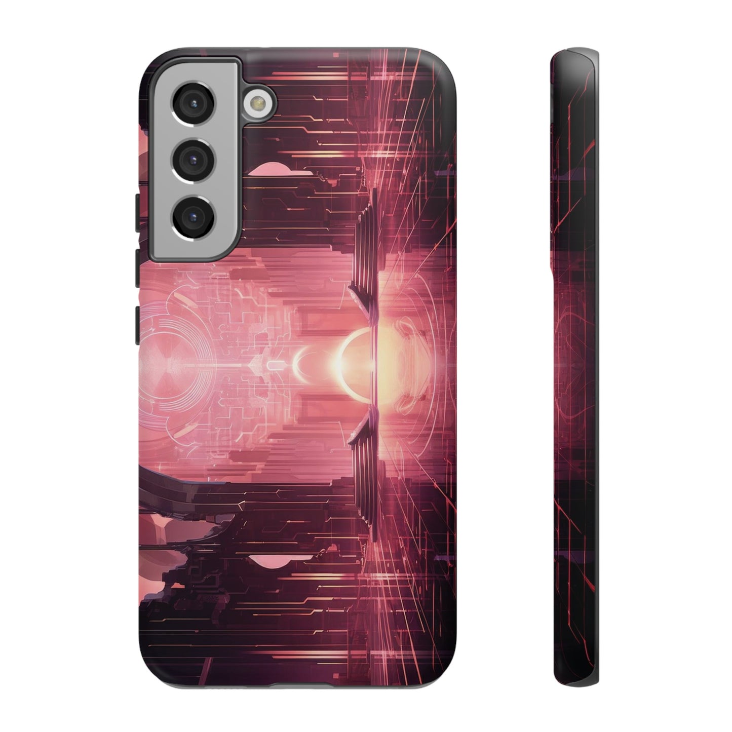 Sci-Fi Hall Wallpaper Phone Case | iPhone 15 Plus/ Pro, 14, 13, 12| Google Pixel 7, Pro, 5| Samsung Galaxy S23 All Major Phone Models