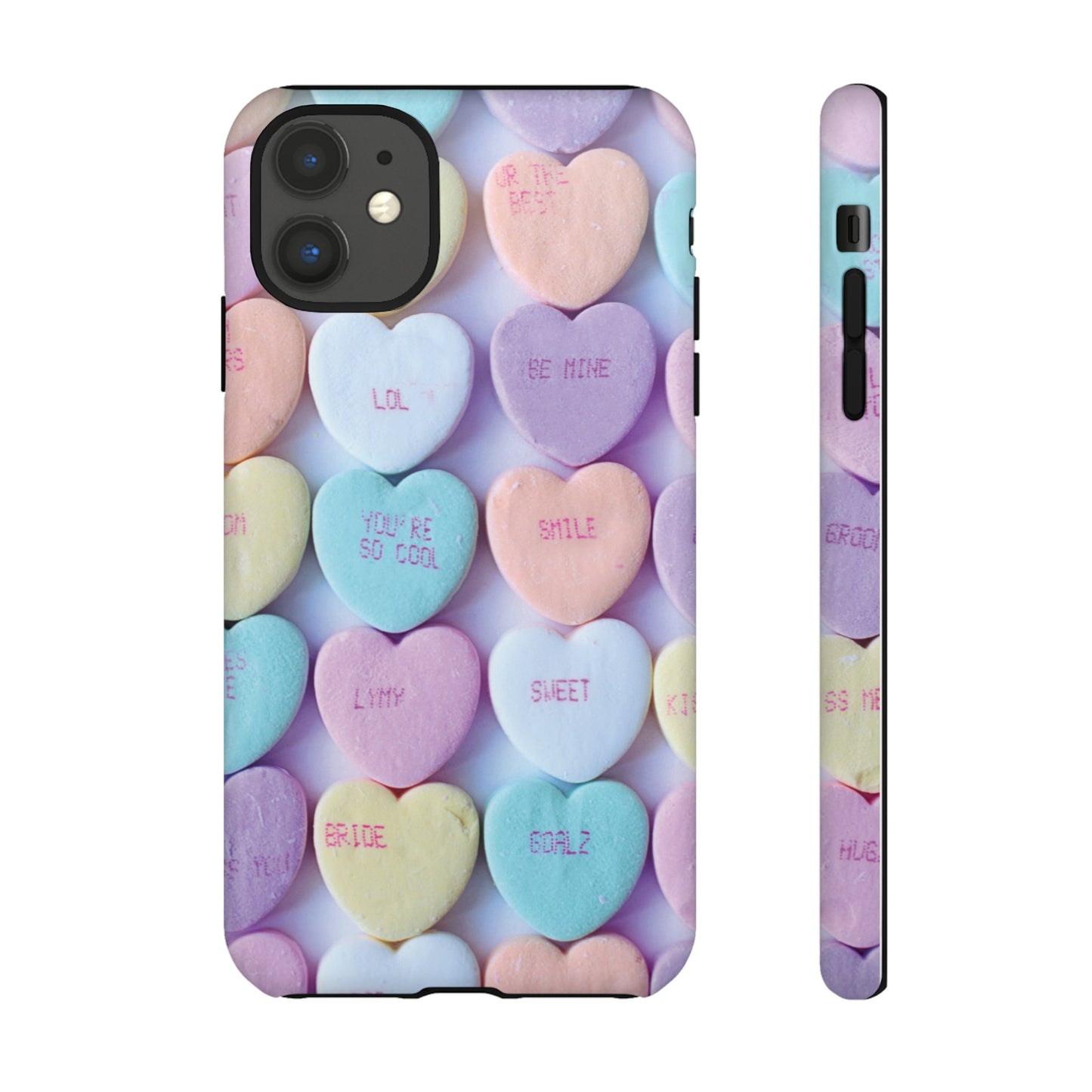 Hearts Valentine's Day Wallpaper Phone Case | iPhone 15 Plus/ Pro, 14, 13, 12| Google Pixel 7, Pro, 5| Samsung Galaxy S23 All Major Phone Models