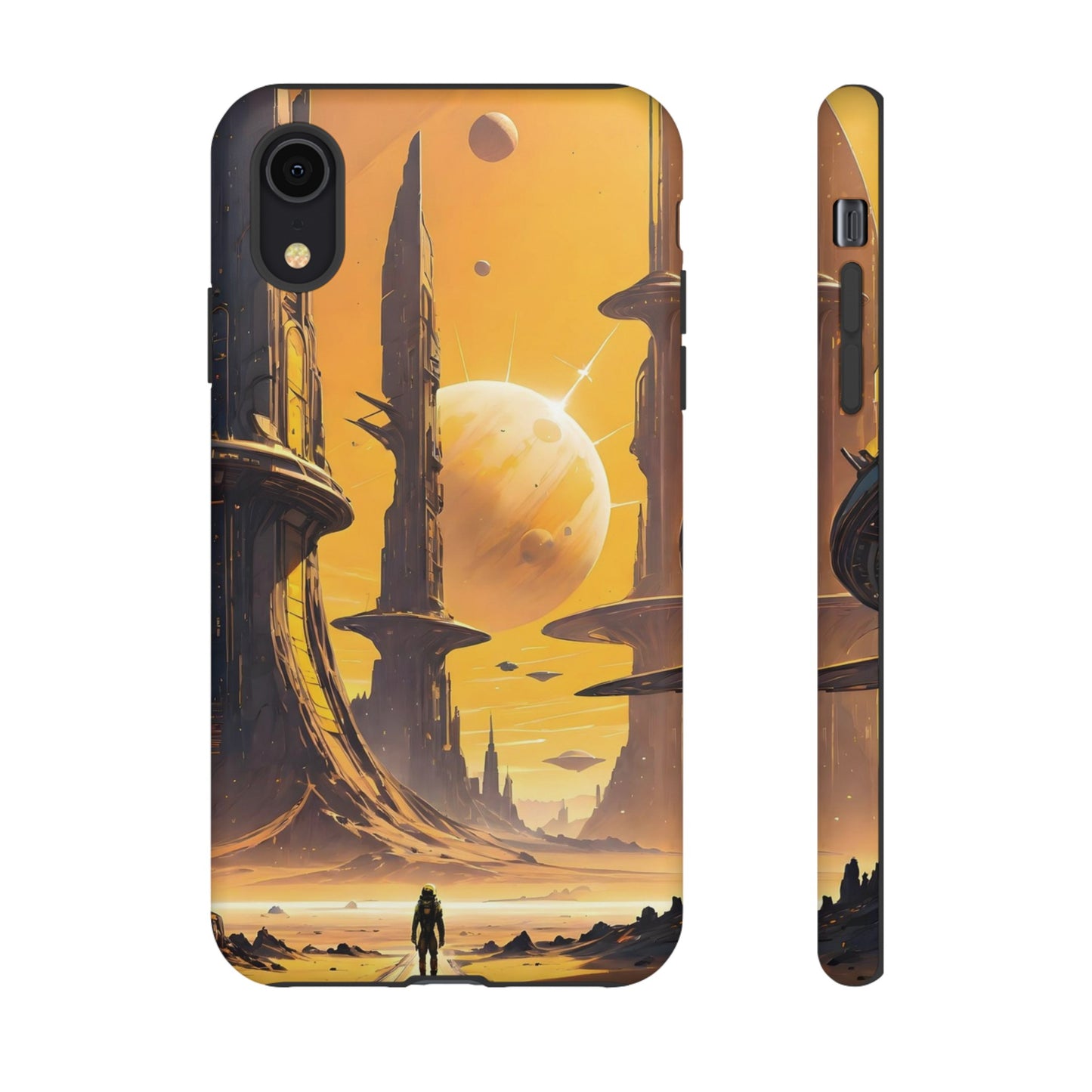 Distant Planets Sci Fi Wallpaper Phone Case | iPhone 15 Plus/ Pro, 14, 13, 12| Google Pixel 7, Pro, 5| Samsung Galaxy S23 All Major Phone Models