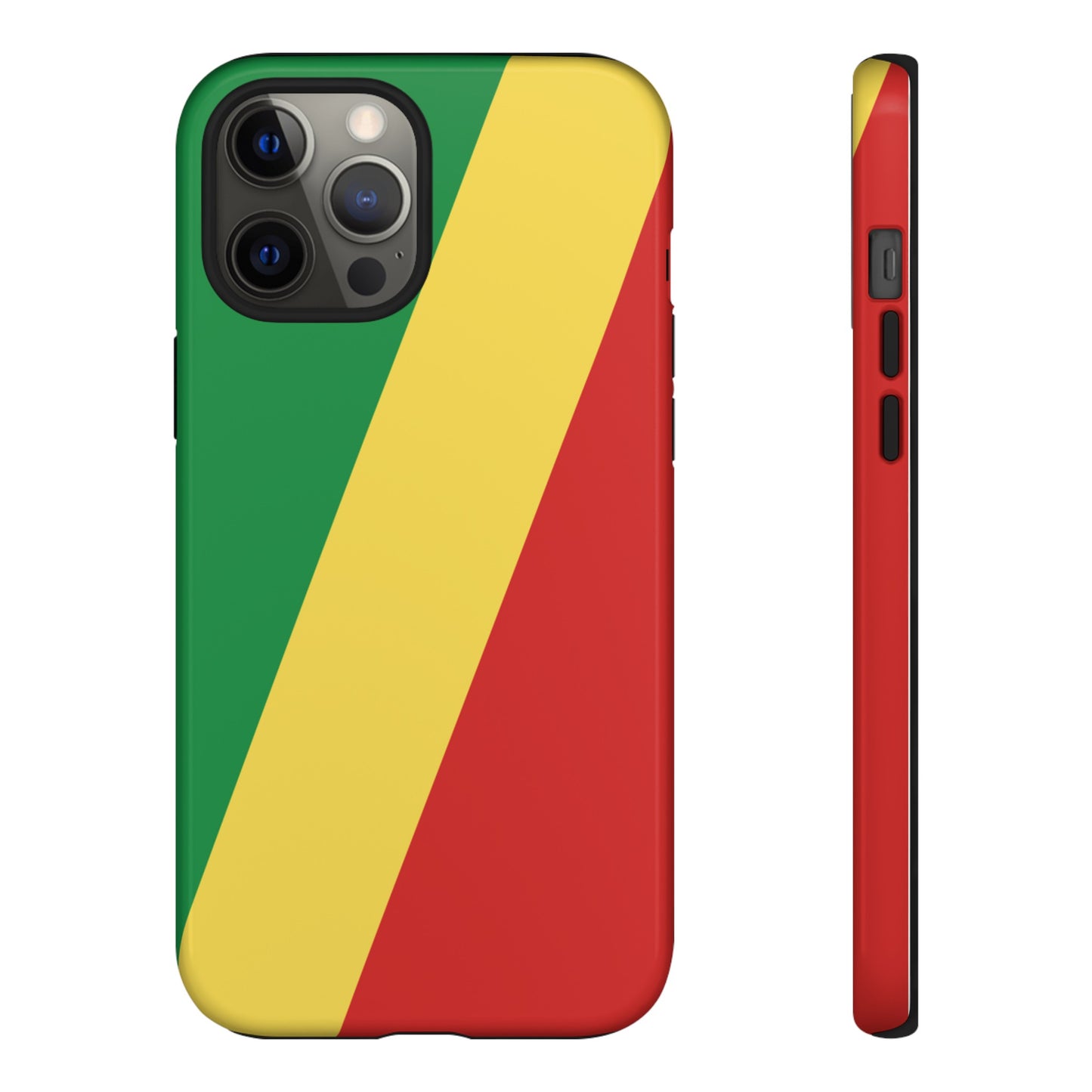 Congo-Brazzaville Flag Phone Case | iPhone 15 Plus/ Pro, 14, 13, 12| Google Pixel 7, Pro, 5| Samsung Galaxy S23 All Major Phone Models