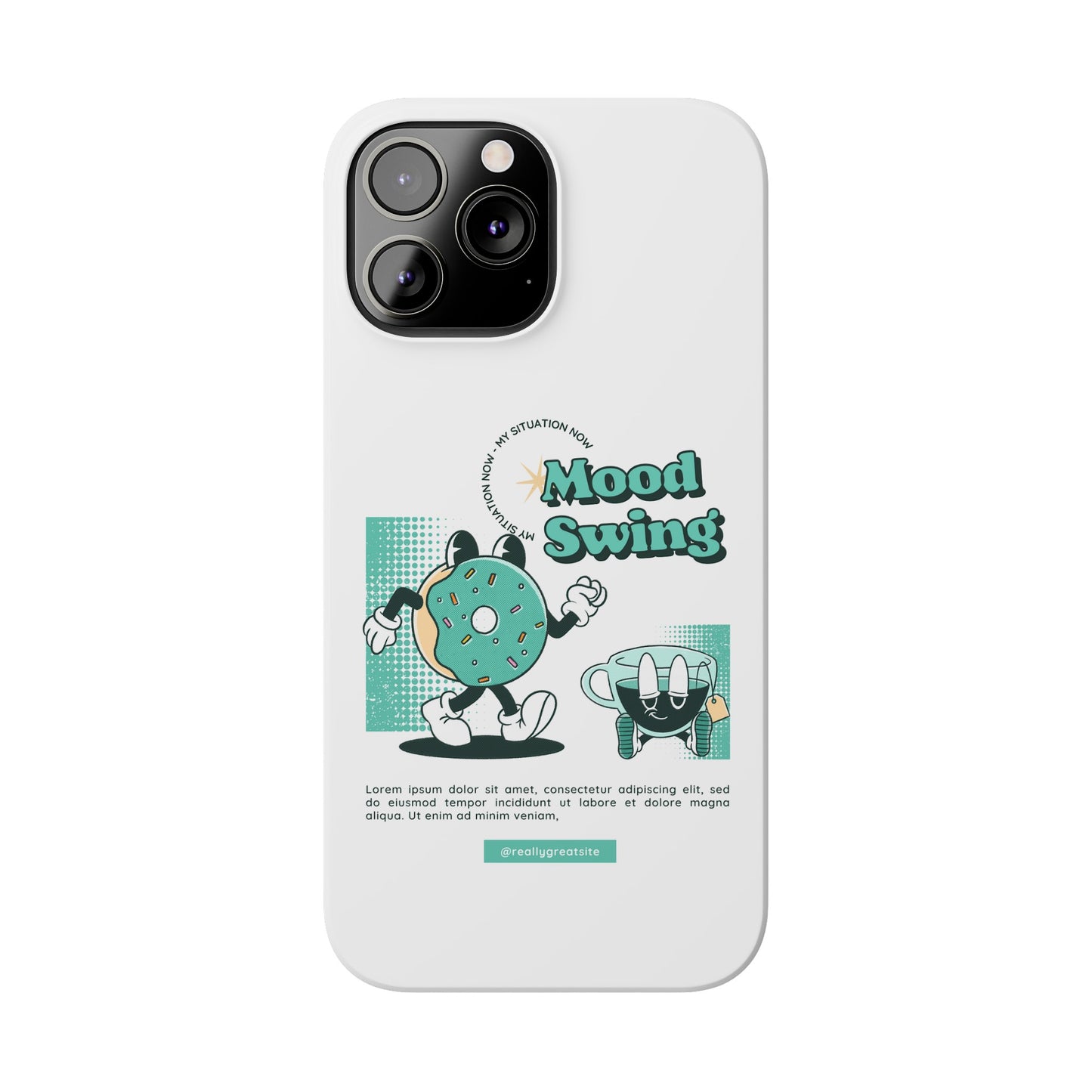 Mood Swing Phone Case | iPhone 15 Plus/ Pro, 14, 13, 12|