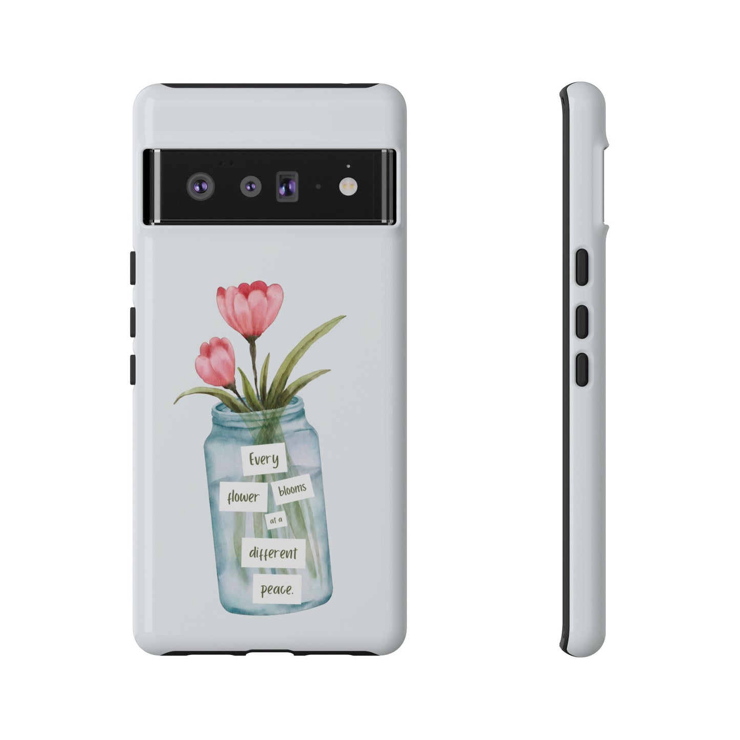 Flowers in a Jar Wallpaper Phone Case | iPhone 15 Plus/ Pro, 14, 13, 12| Google Pixel 7, Pro, 5| Samsung Galaxy S23 All Major Phone Models