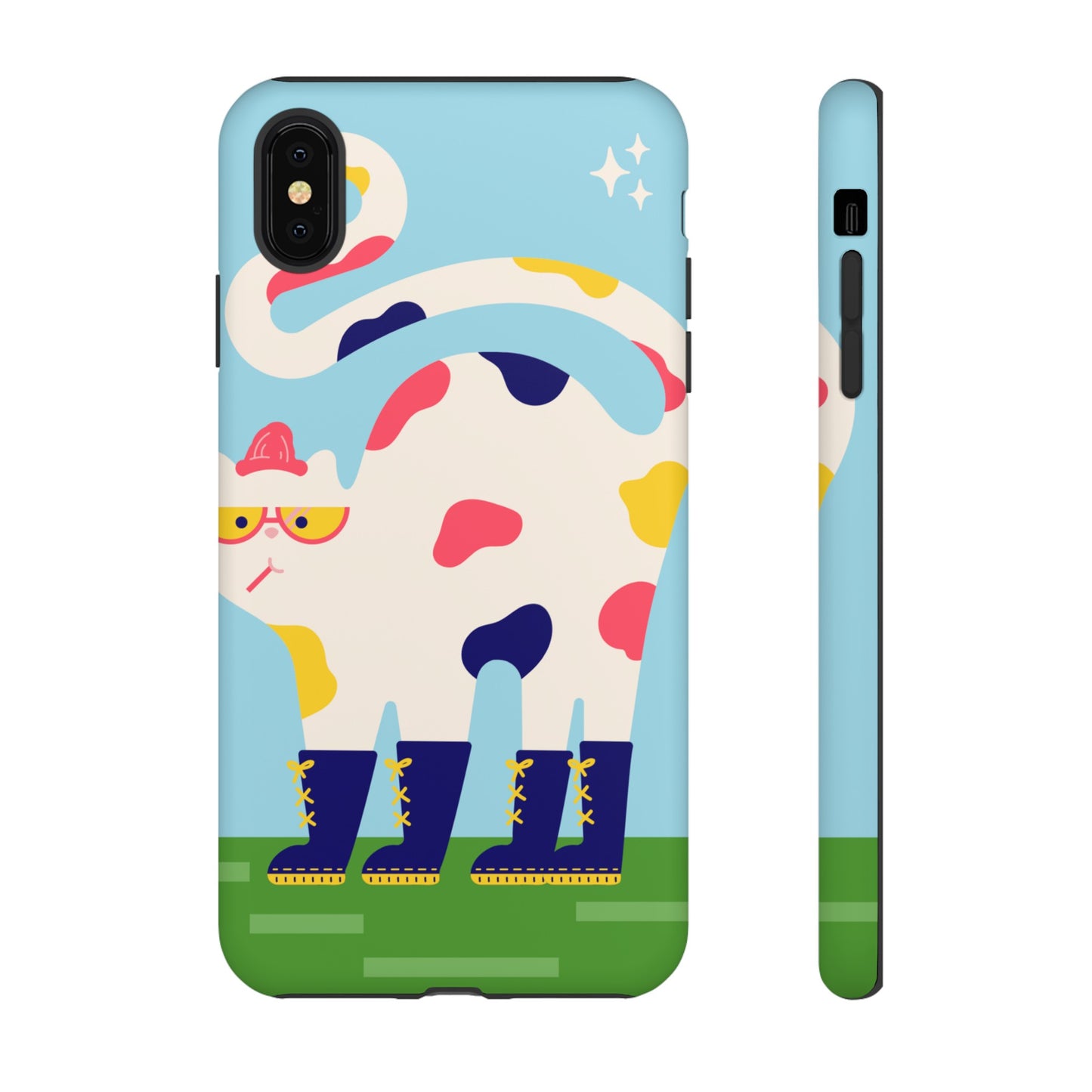 Rainboot Cat Phone Case | iPhone 15 Plus/ Pro, 14, 13, 12| Google Pixel 7, Pro, 5| Samsung Galaxy S23 All Major Phone Models