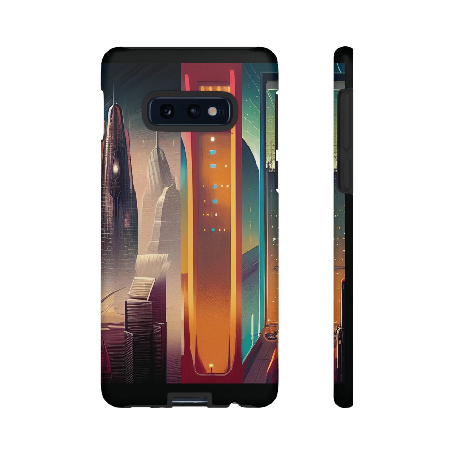 Sci-Fi  Buildings Wallpaper Phone Case | iPhone 15 Plus/ Pro, 14, 13, 12| Google Pixel 7, Pro, 5| Samsung Galaxy S23 All Major Phone Models