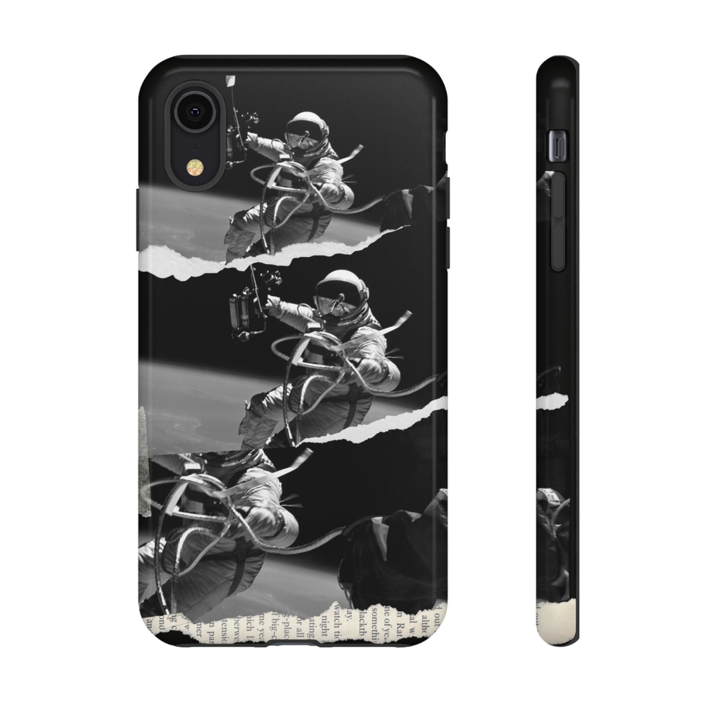 Astronaut Collage Phone Case | iPhone 15 Plus/ Pro, 14, 13, 12| Google Pixel 7, Pro, 5| Samsung Galaxy S23 All Major Phone Models