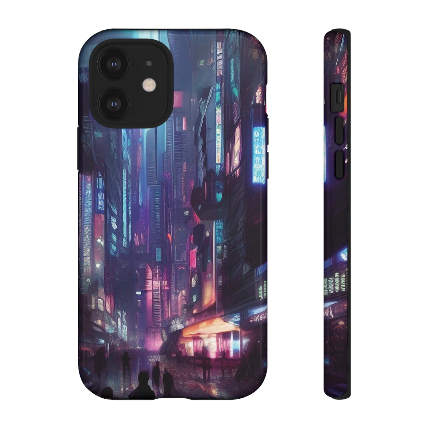 Futuristic Sci-Fi City Wallpaper Phone Case | iPhone 15 Plus/ Pro, 14, 13, 12| Google Pixel 7, Pro, 5| Samsung Galaxy S23 All Major Phone Models