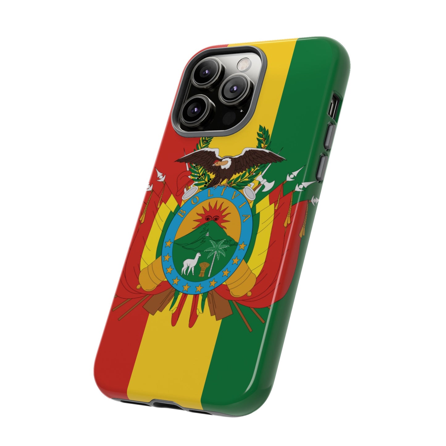 Bolivia Flag Phone Case | iPhone 15 Plus/ Pro, 14, 13, 12| Google Pixel 7, Pro, 5| Samsung Galaxy S23 All Major Phone Models