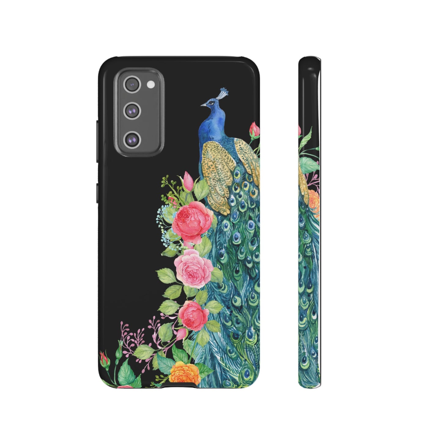 Peacock Wallpaper Phone Case | iPhone 15 Plus/ Pro, 14, 13, 12| Google Pixel 7, Pro, 5| Samsung Galaxy S23 All Major Phone Models