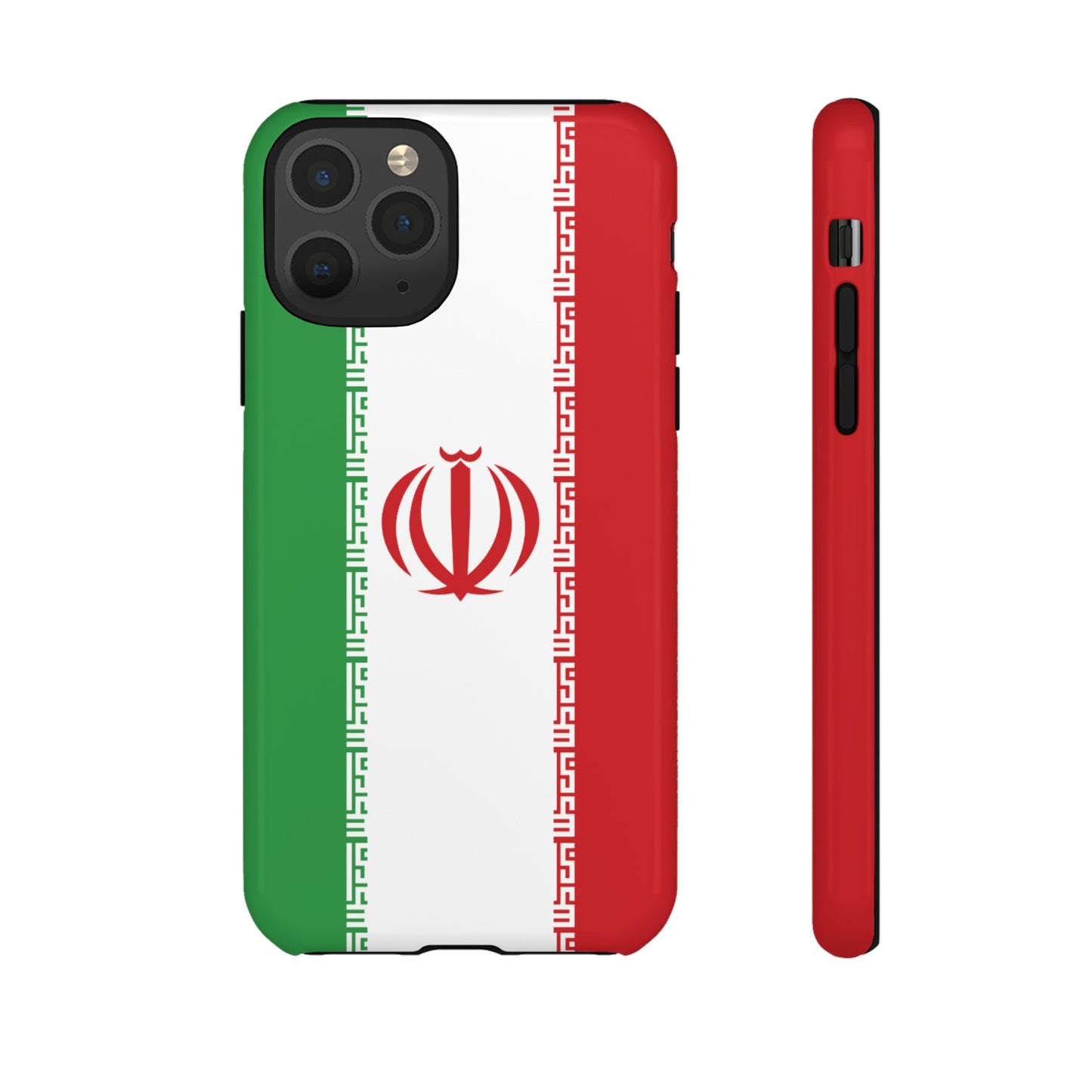 Iran Flag Phone Case | iPhone 15 Plus/ Pro, 14, 13, 12| Google Pixel 7, Pro, 5| Samsung Galaxy S23 All Major Phone Models