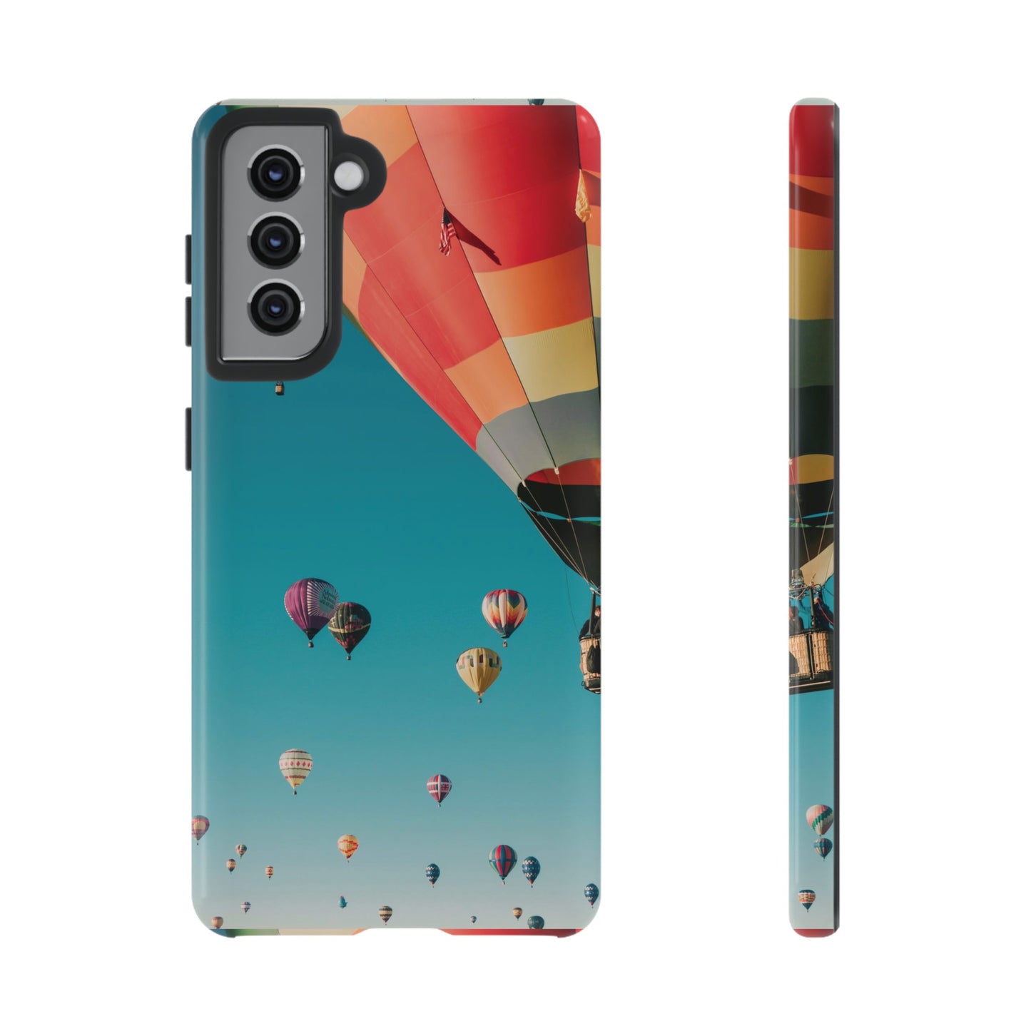 Hot Air Balloon Wallpaper Phone Case | iPhone 15 Plus/ Pro, 14, 13, 12| Google Pixel 7, Pro, 5| Samsung Galaxy S23 All Major Phone Models