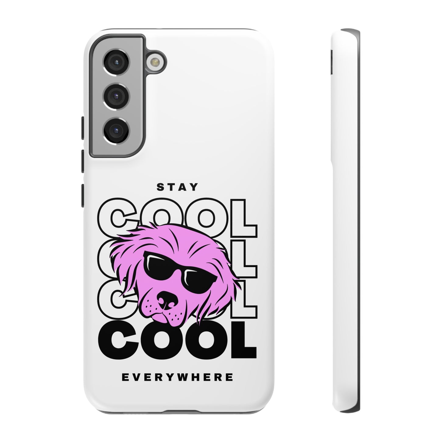 Stay Cool Phone Case | iPhone 15 Plus/ Pro, 14, 13, 12| Google Pixel 7, Pro, 5| Samsung Galaxy S23 All Major Phone Models