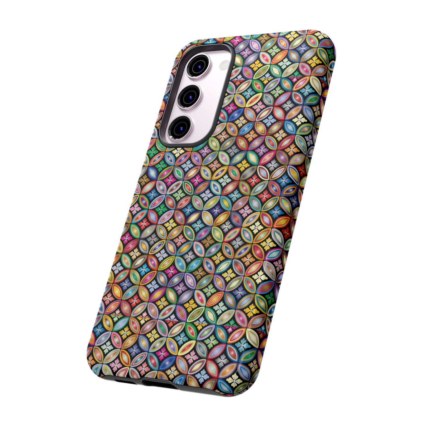 Geometric Pattern Wallpaper Phone Case | iPhone 15 Plus/ Pro, 14, 13, 12| Google Pixel 7, Pro, 5| Samsung Galaxy S23 All Major Phone Models