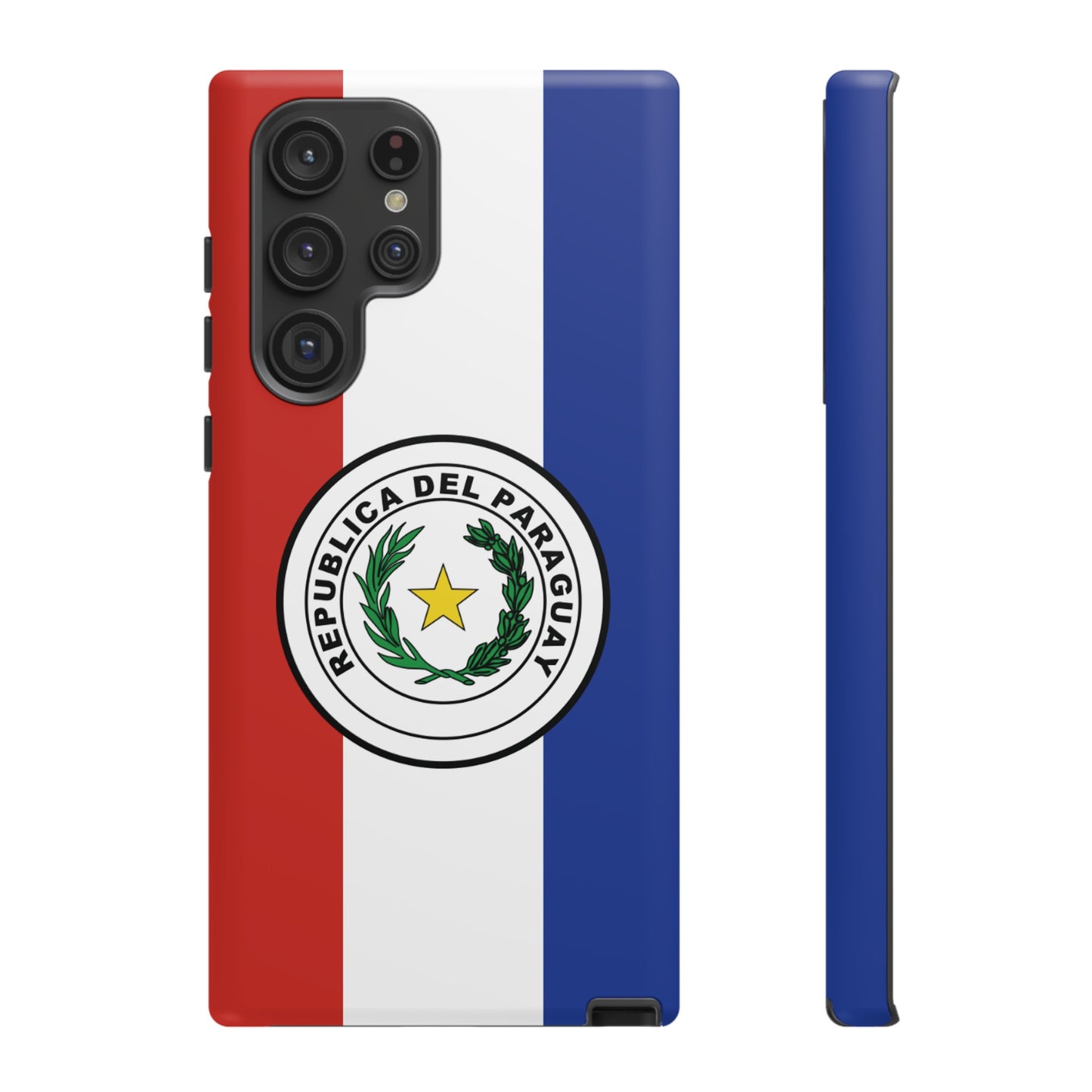 Paraguay Flag Phone Case | iPhone 15 Plus/ Pro, 14, 13, 12| Google Pixel 7, Pro, 5| Samsung Galaxy S23 All Major Phone Models