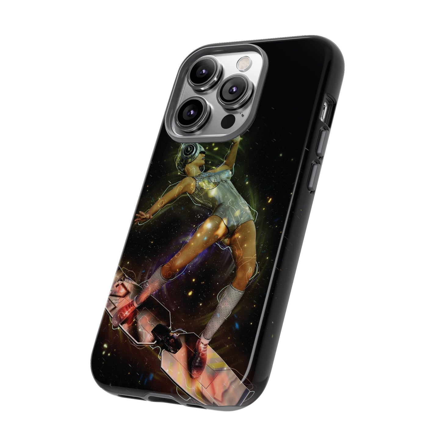 Sci-Fi Skateboard Wallpaper Phone Case | iPhone 15 Plus/ Pro, 14, 13, 12| Google Pixel 7, Pro, 5| Samsung Galaxy S23 All Major Phone Models