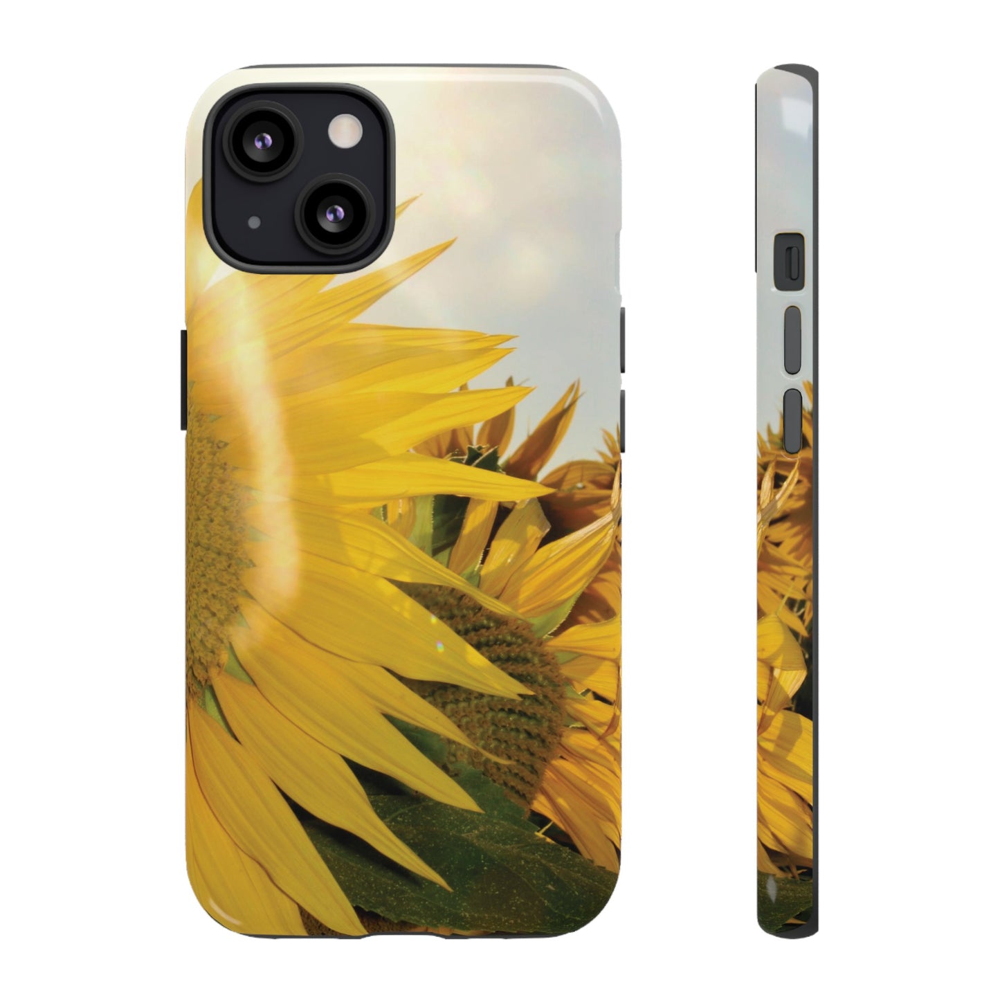 Bright Sunflower Wallpaper Phone Case | iPhone 15 Plus/ Pro, 14, 13, 12| Google Pixel 7, Pro, 5| Samsung Galaxy S23 All Major Phone Models